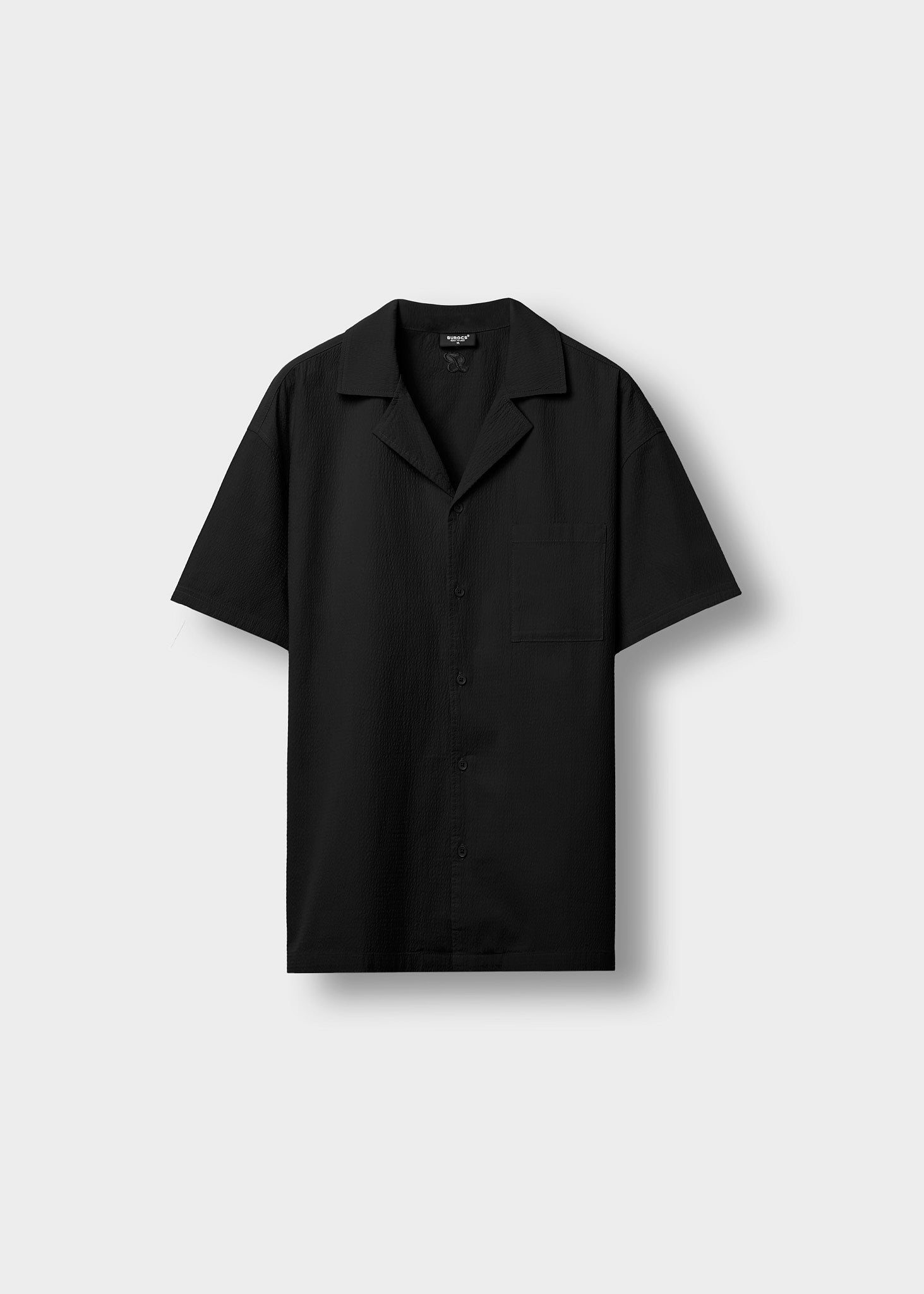 Solid Seersucker Shirt