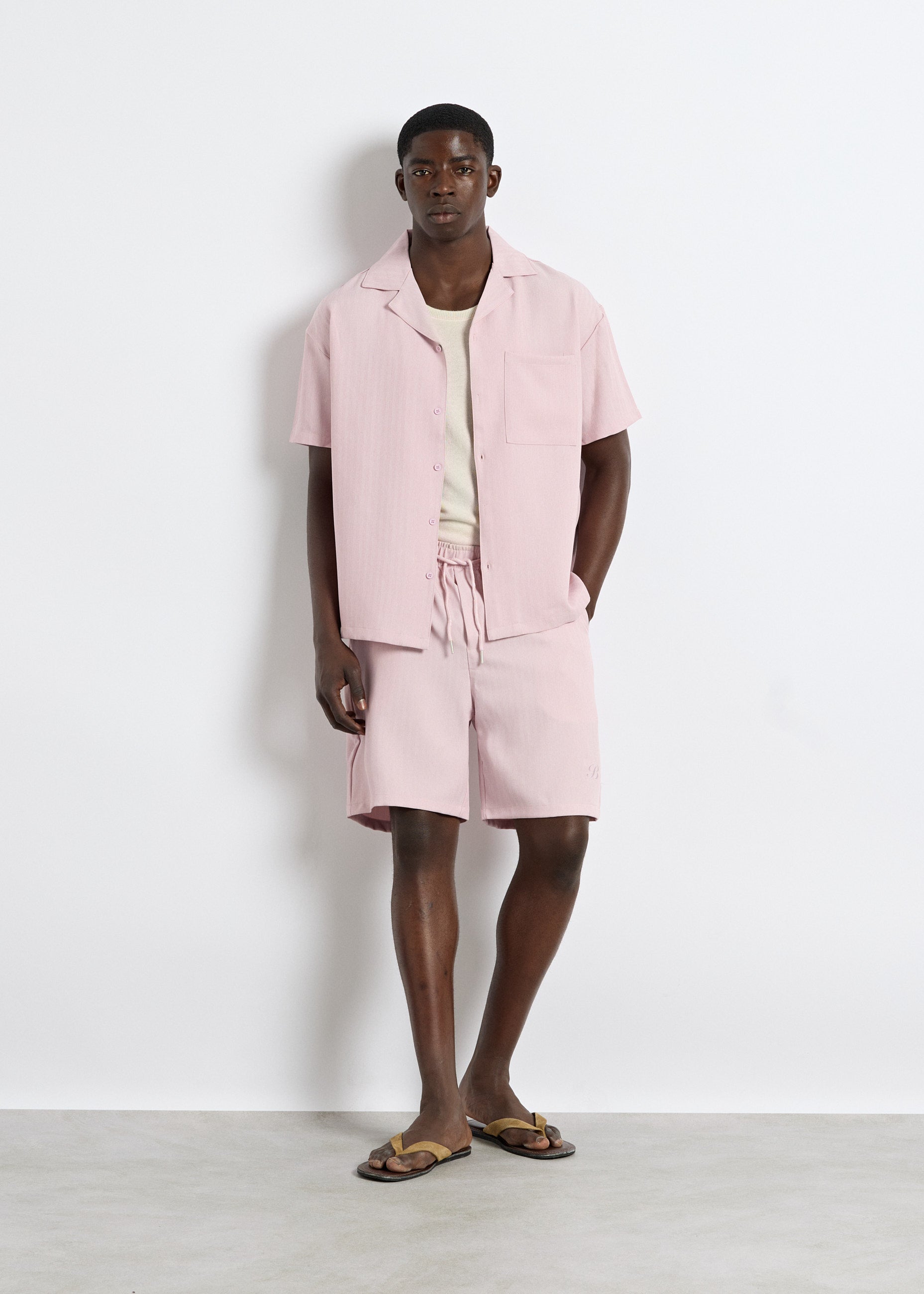 Herringbone Shorts