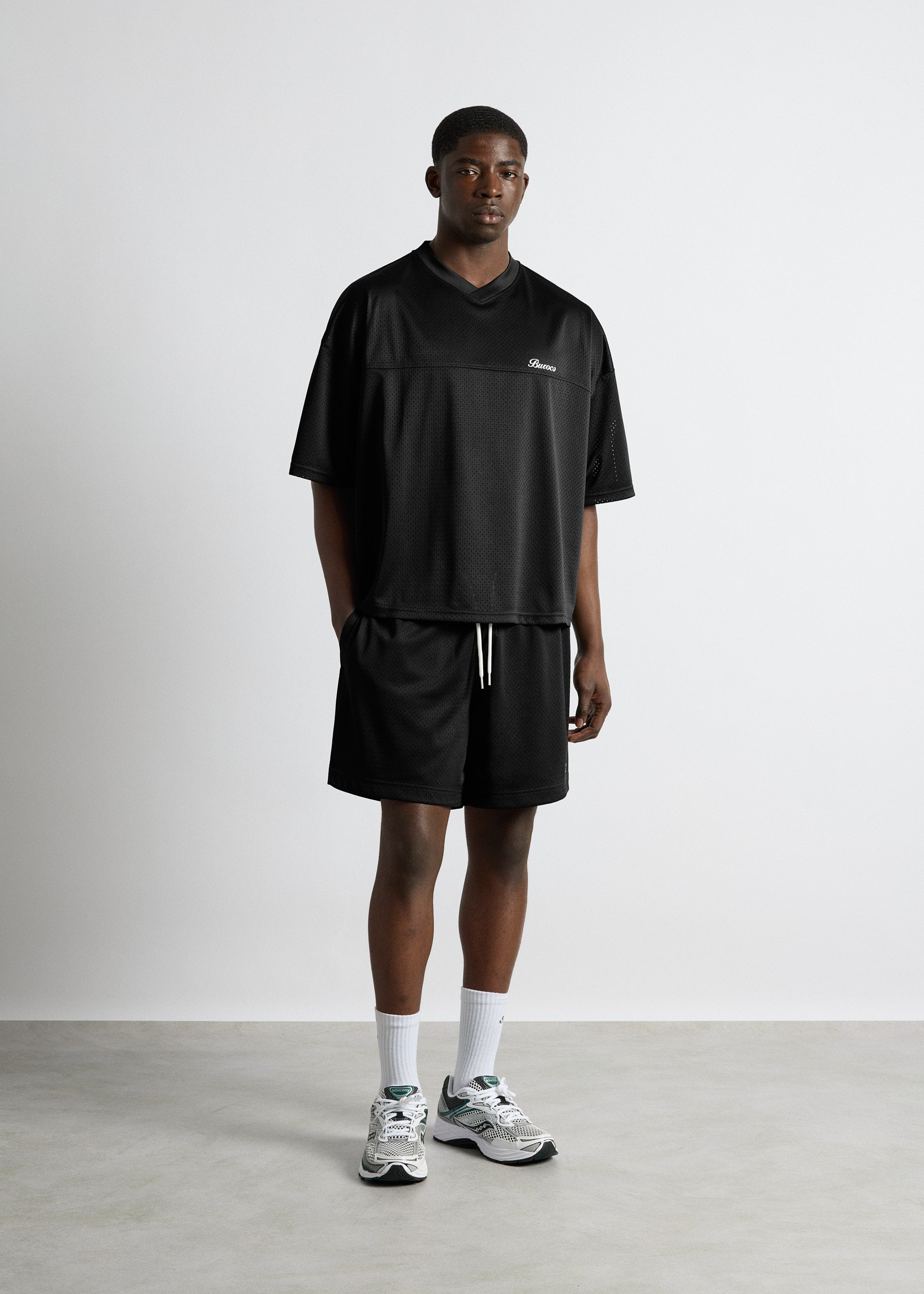 Mesh Logo T-Shirt