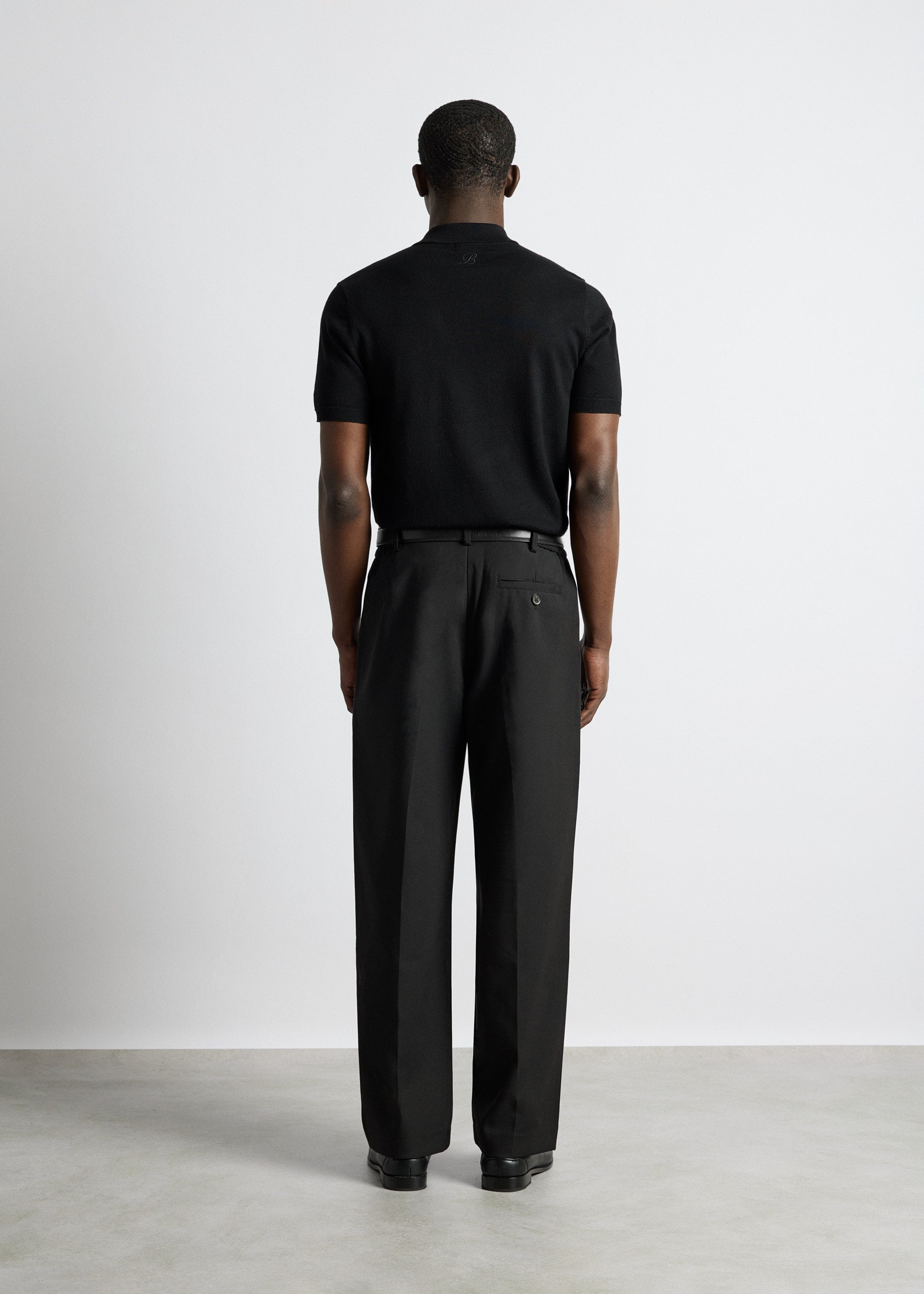 Quarter Zip Polo Shirt