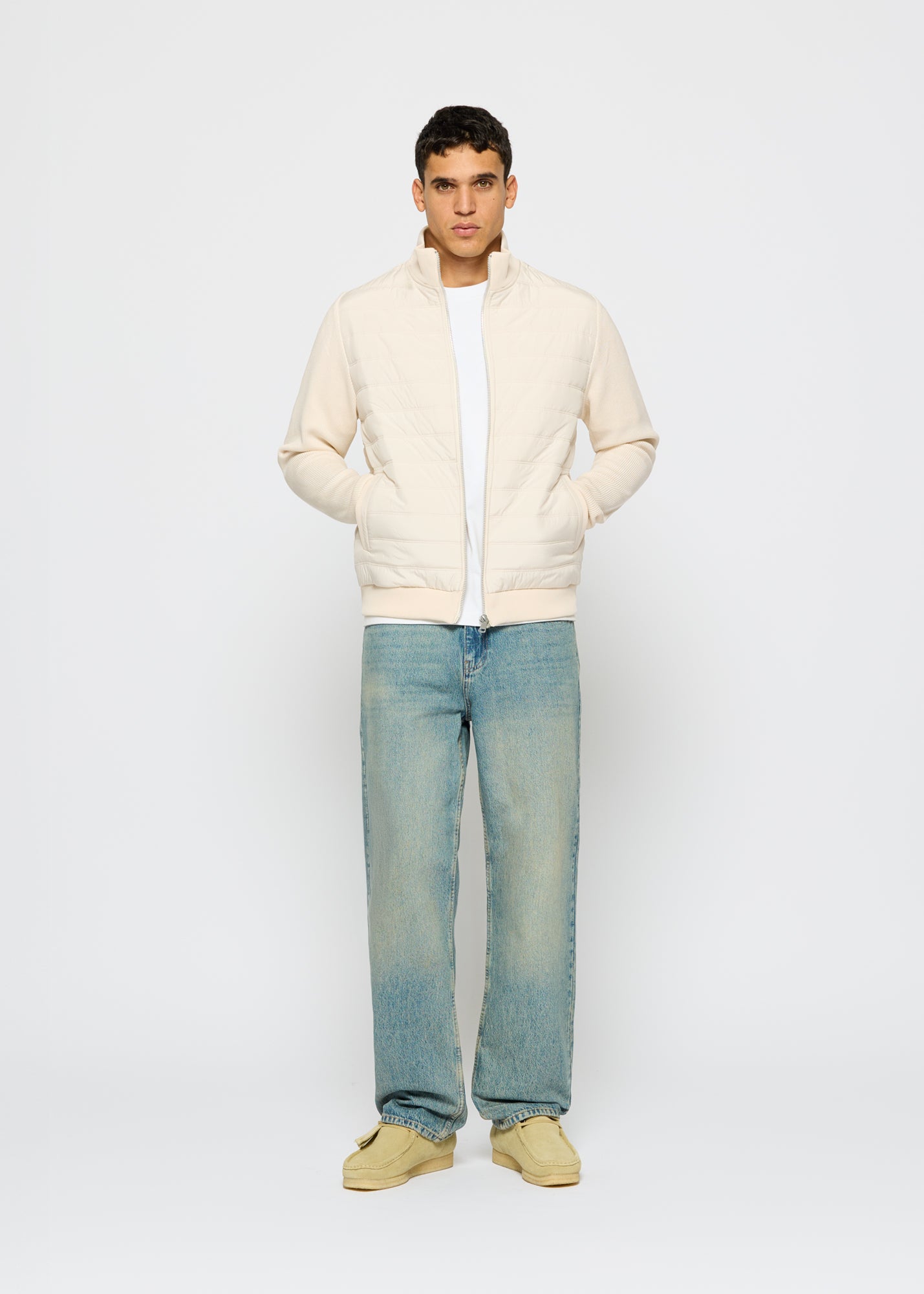 Contrast Padded Jacket