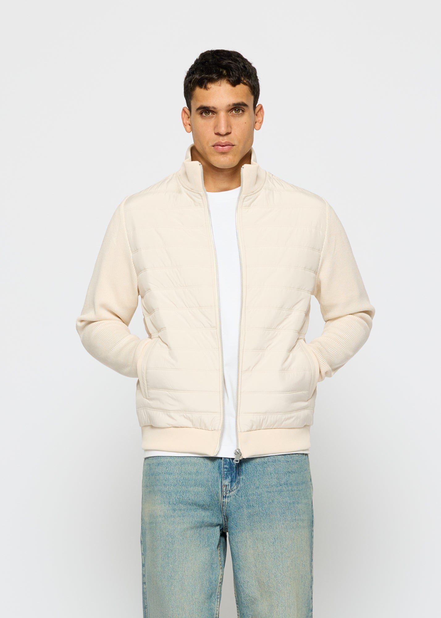 Contrast Padded Jacket