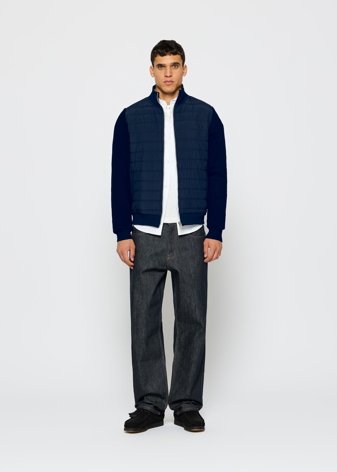 Contrast Padded Jacket