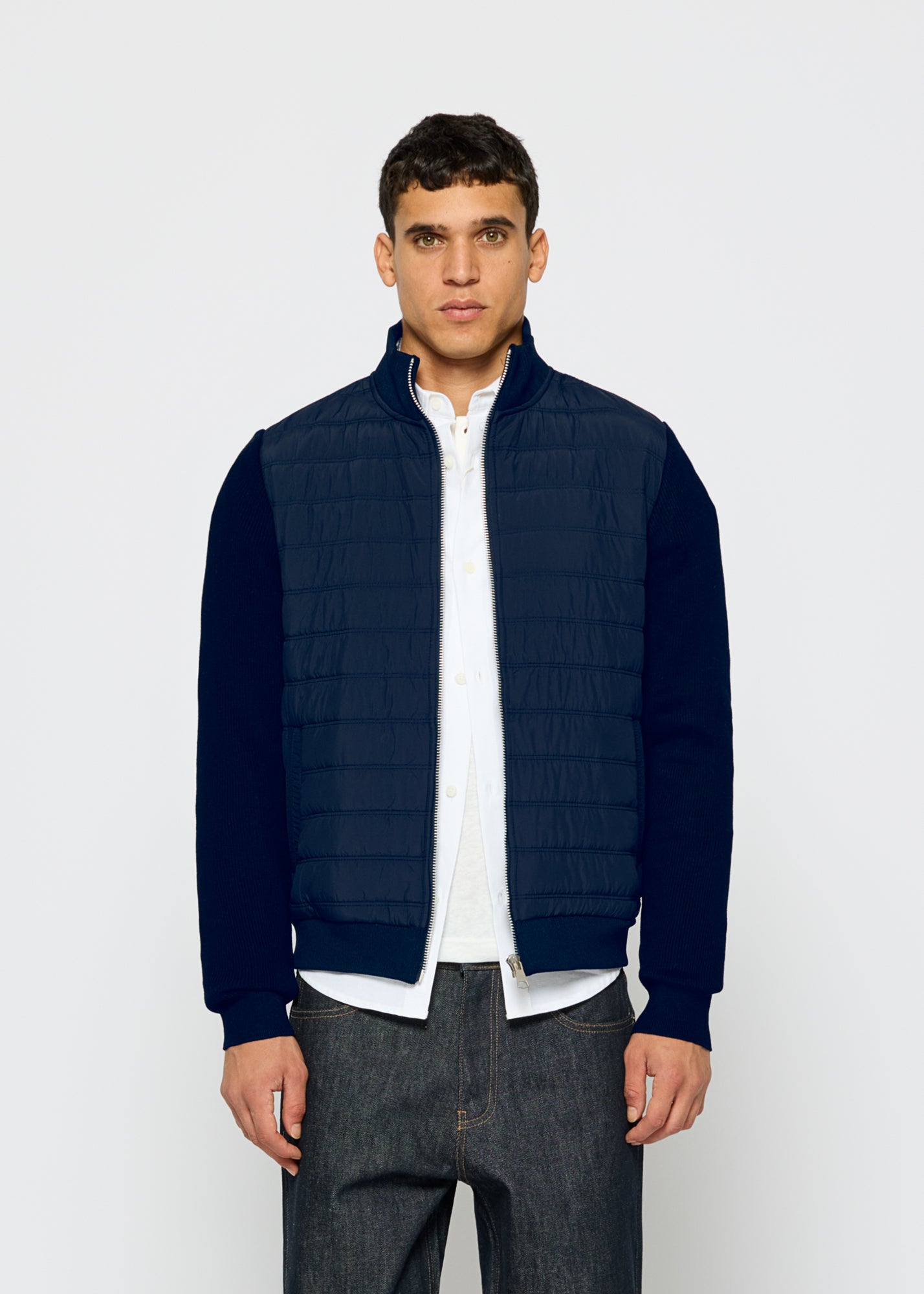 Contrast Padded Jacket
