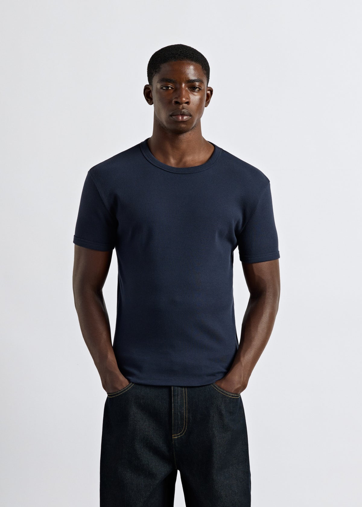 Slim Rib T-Shirt