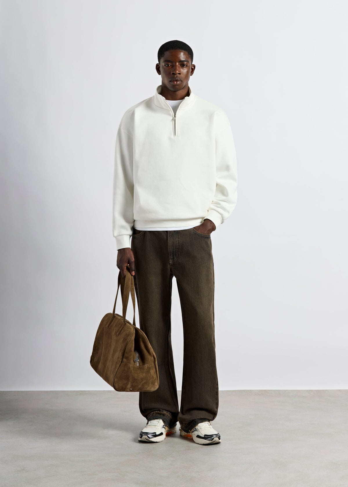 Tony Flared Open Hem Jeans