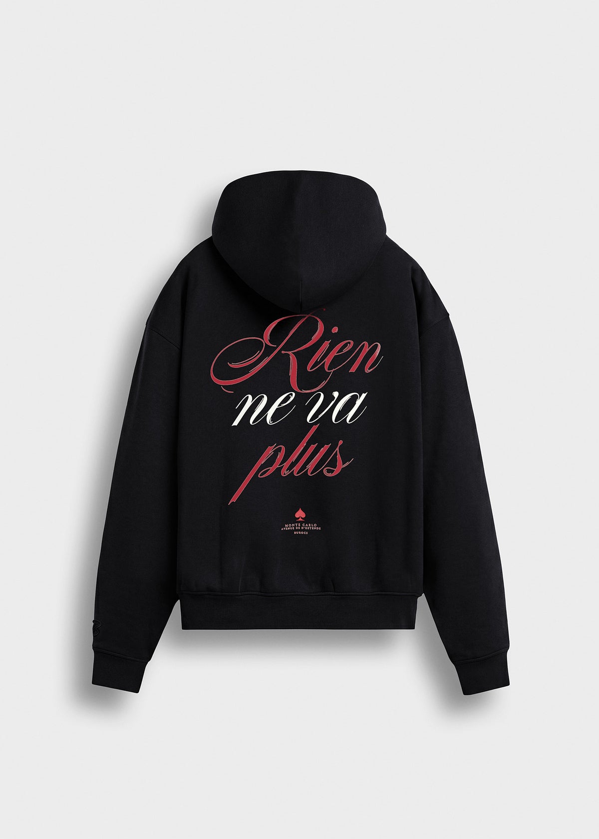 Oversized Hoodie Rien Ne Va Plus