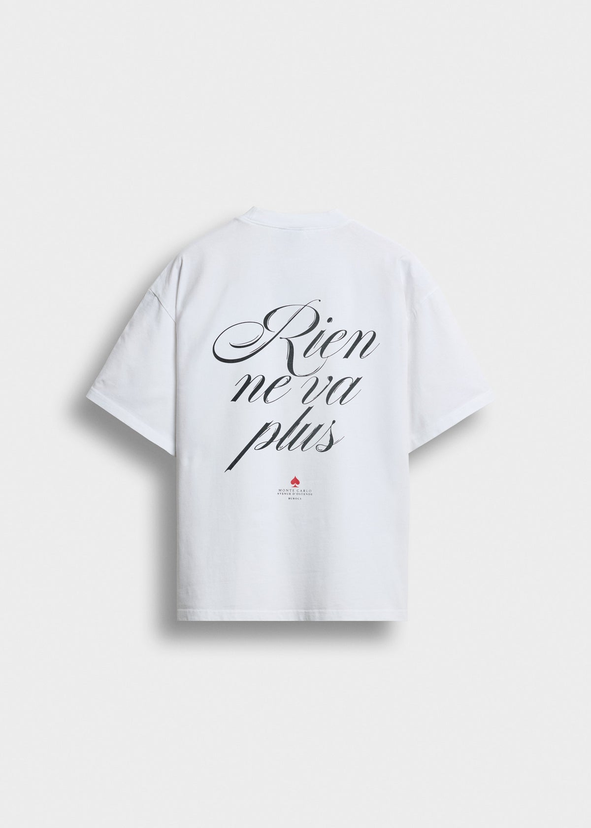 Oversize T-Shirt Rien Ne Va Plus