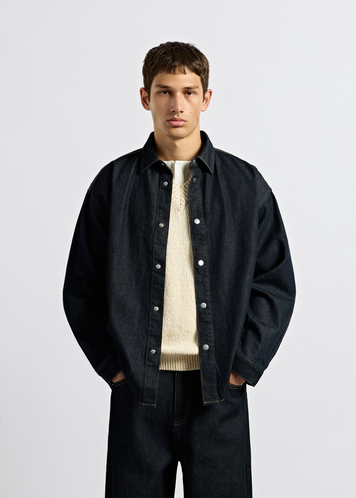 Raw Denim Overshirt