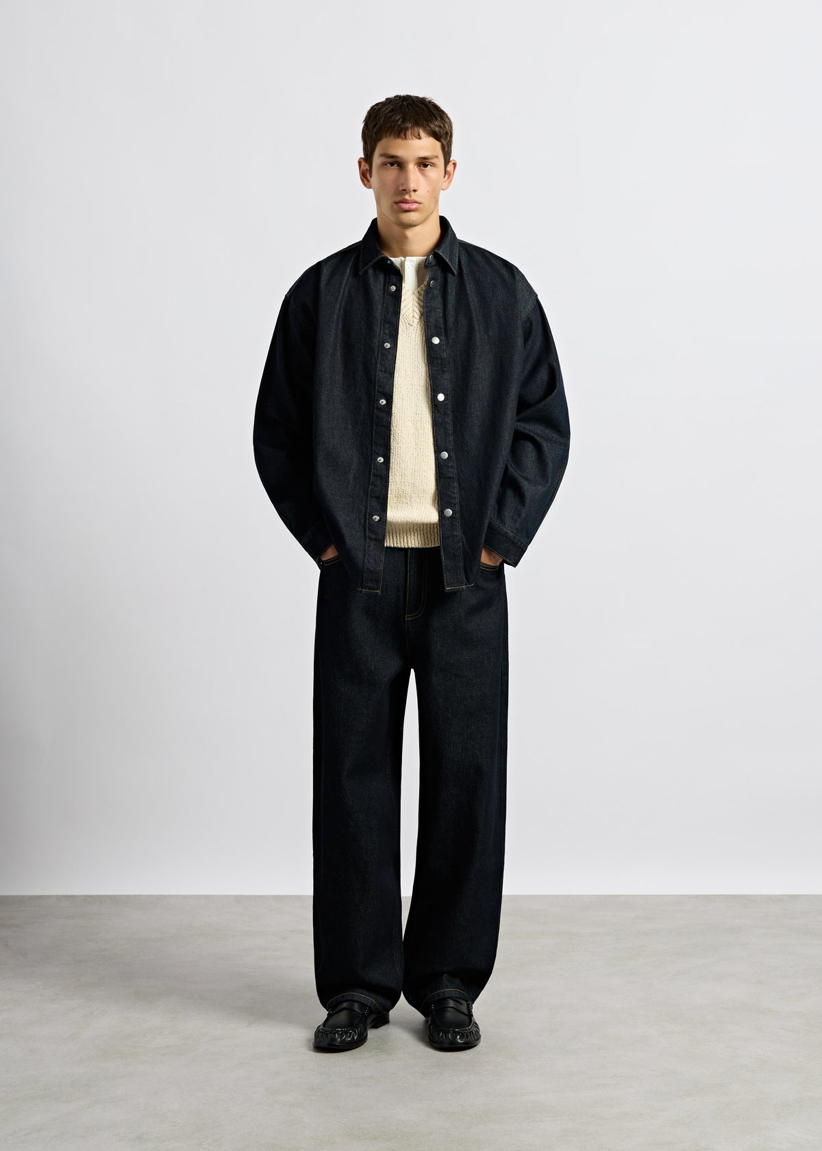 Raw Denim Overshirt