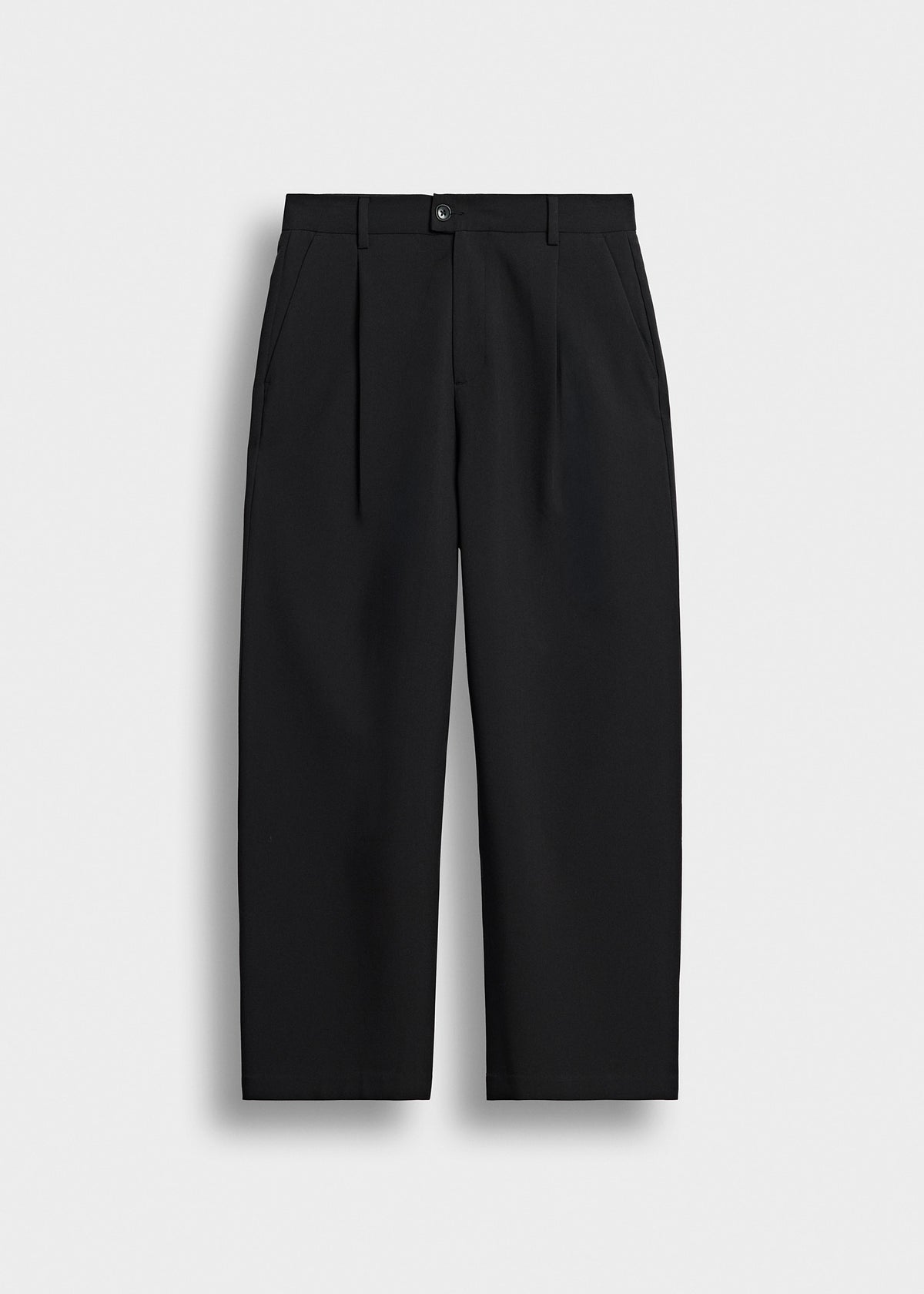 Pleated Barrel Pants