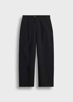 Pleated Barrel Pants