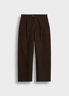 Pleated Barrel Pants