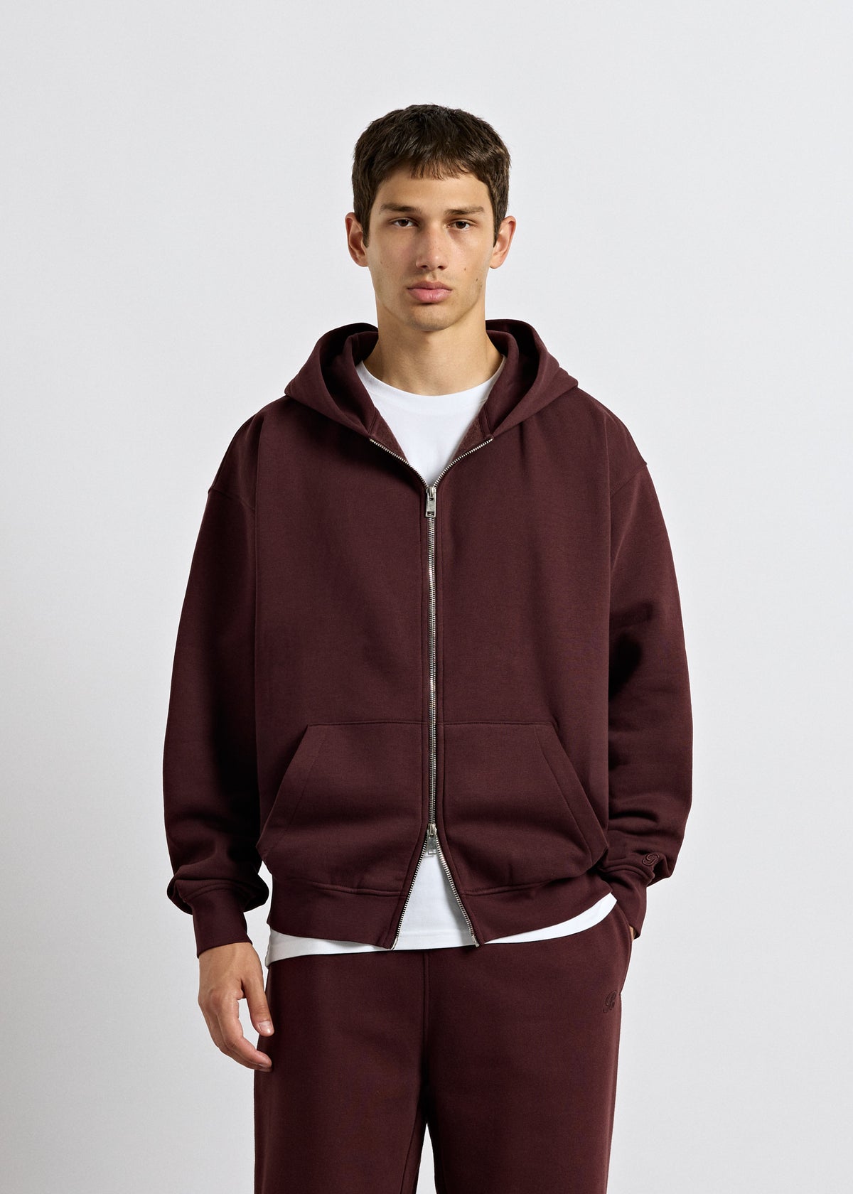 Oversized Zip Hoodie