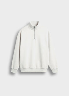 Oversize Mock Neck Sweater