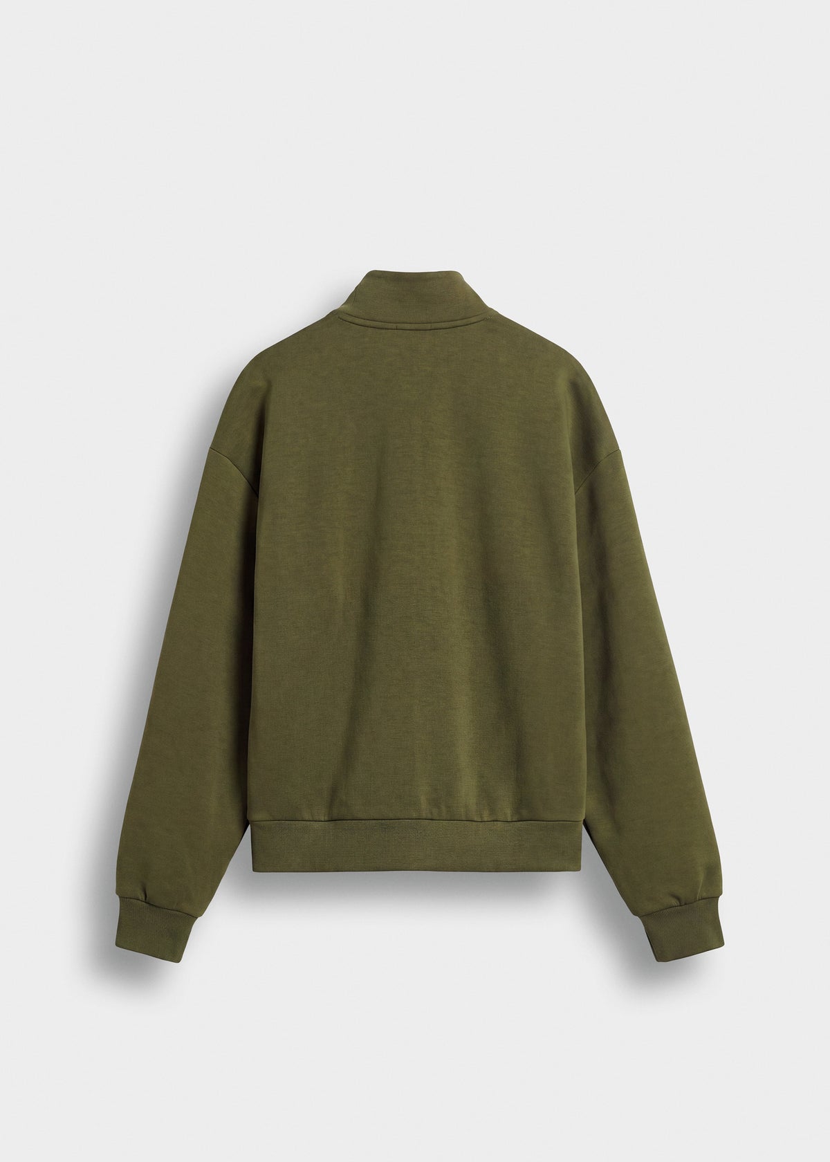 Scuba Mock Neck Full Zip Sweater