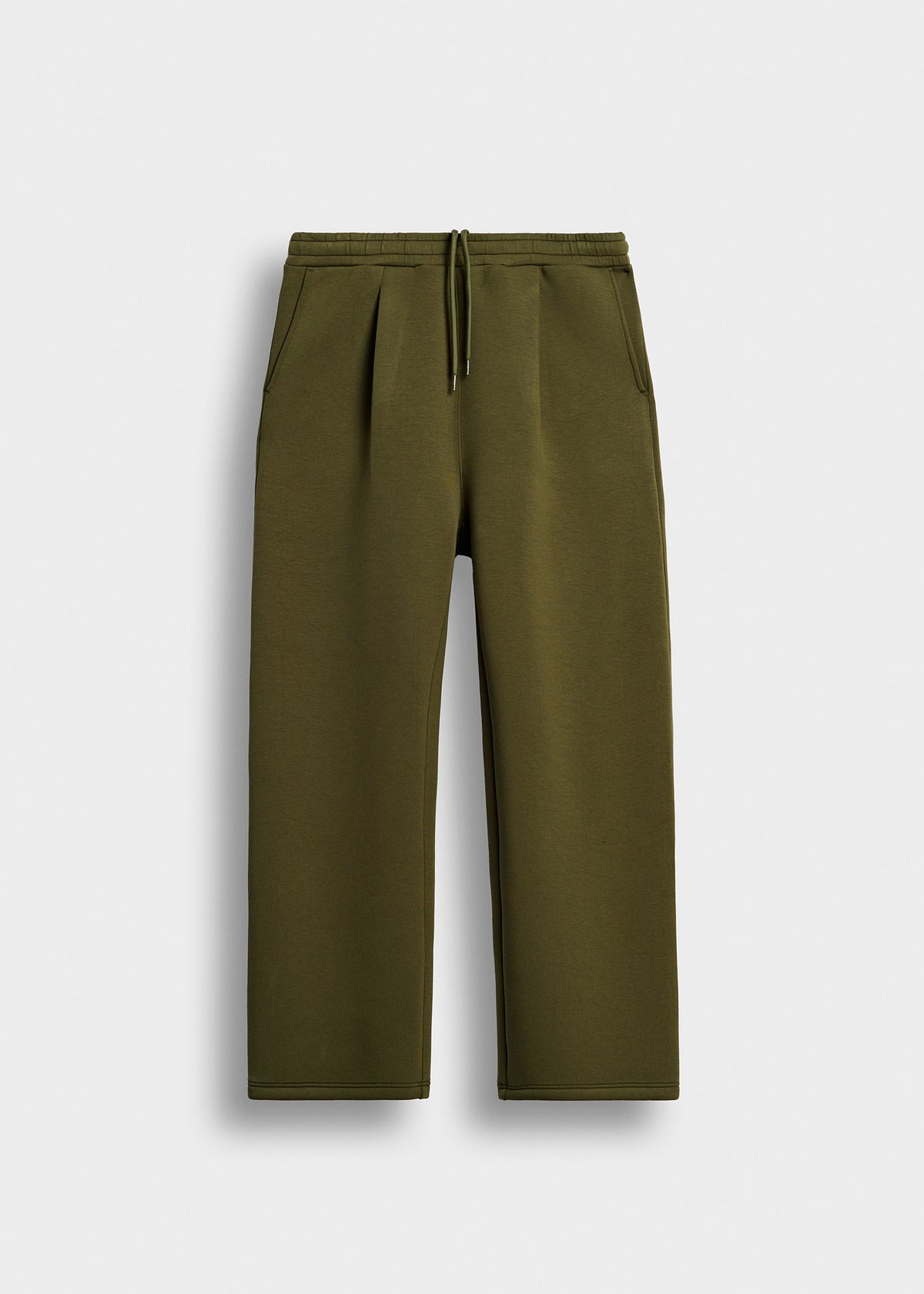 Scuba Pleated Sweatpants