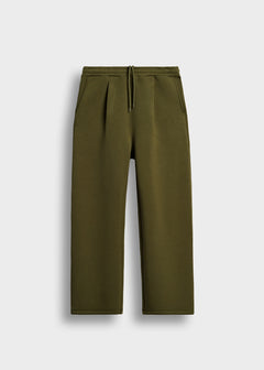 Scuba Pleated Sweatpants