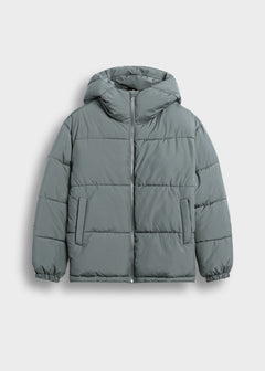Basic Hooded Puffer Jacket