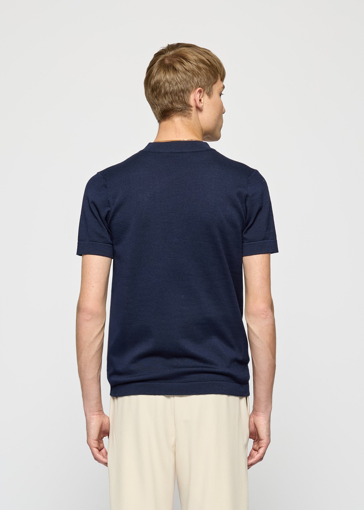 Fine Knit T-Shirt
