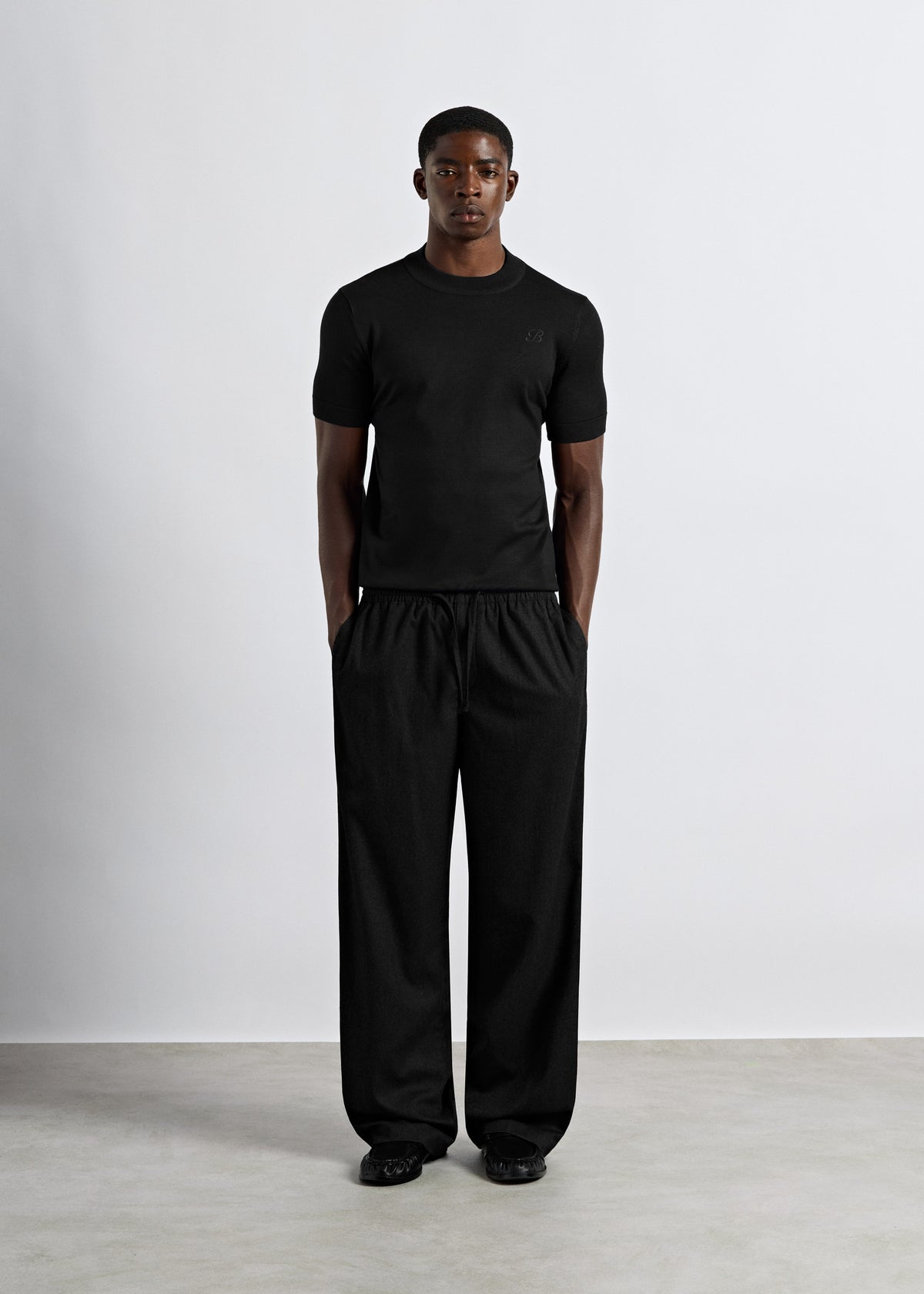 Fine Knit T-Shirt