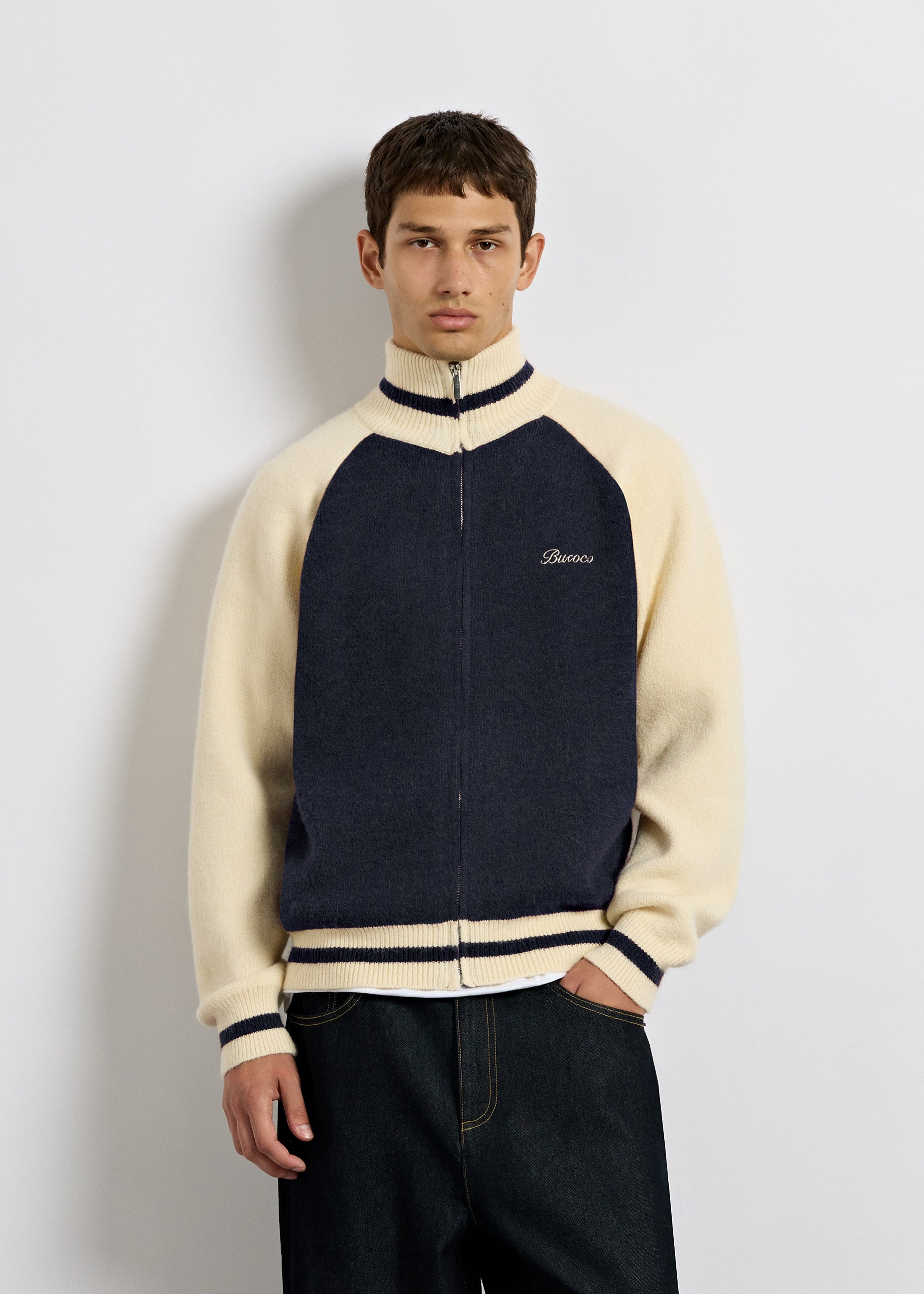 Knitted Zip Jacket