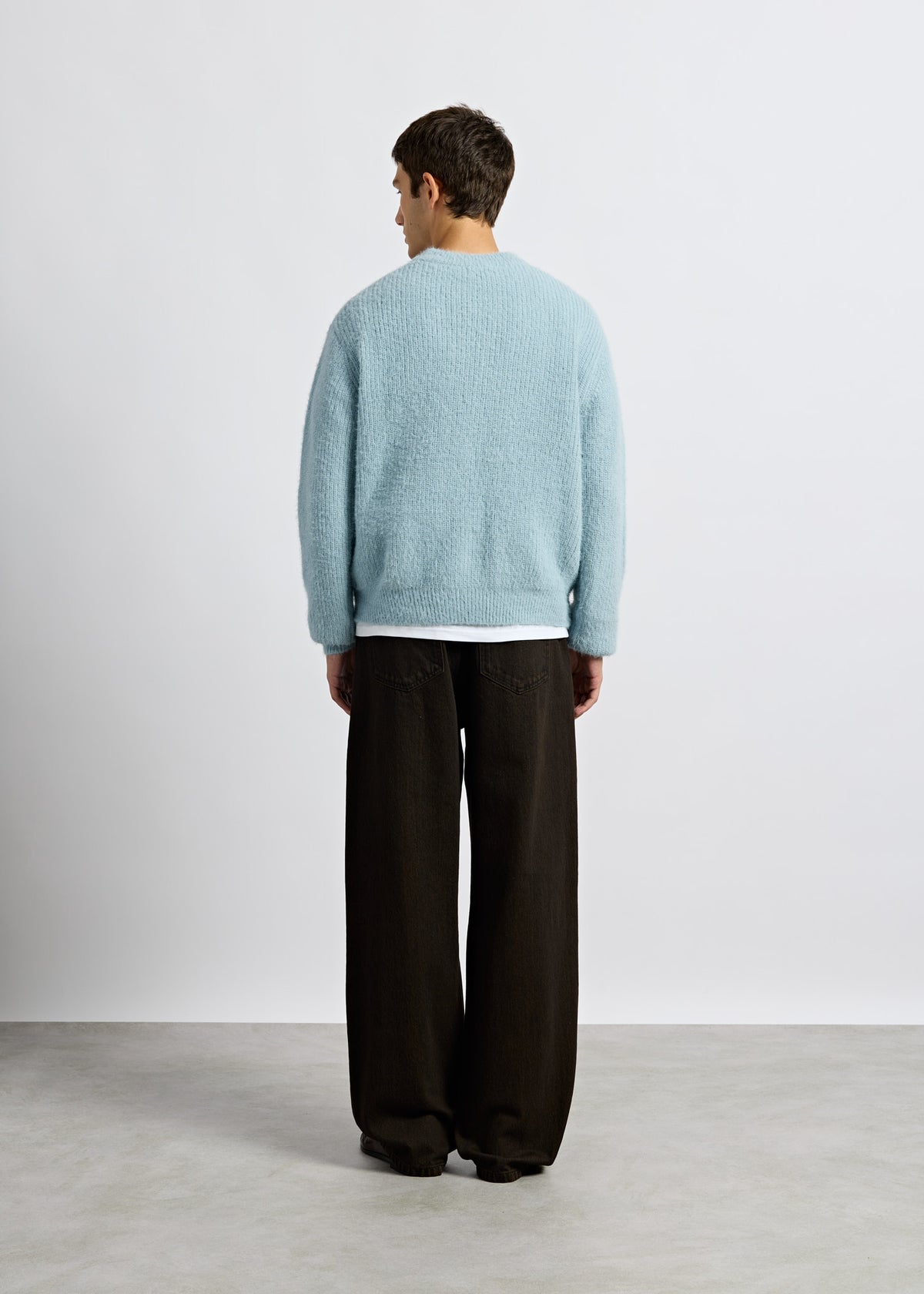 Fuzzy Knit Crewneck