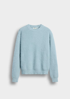 Fuzzy Knit Crewneck