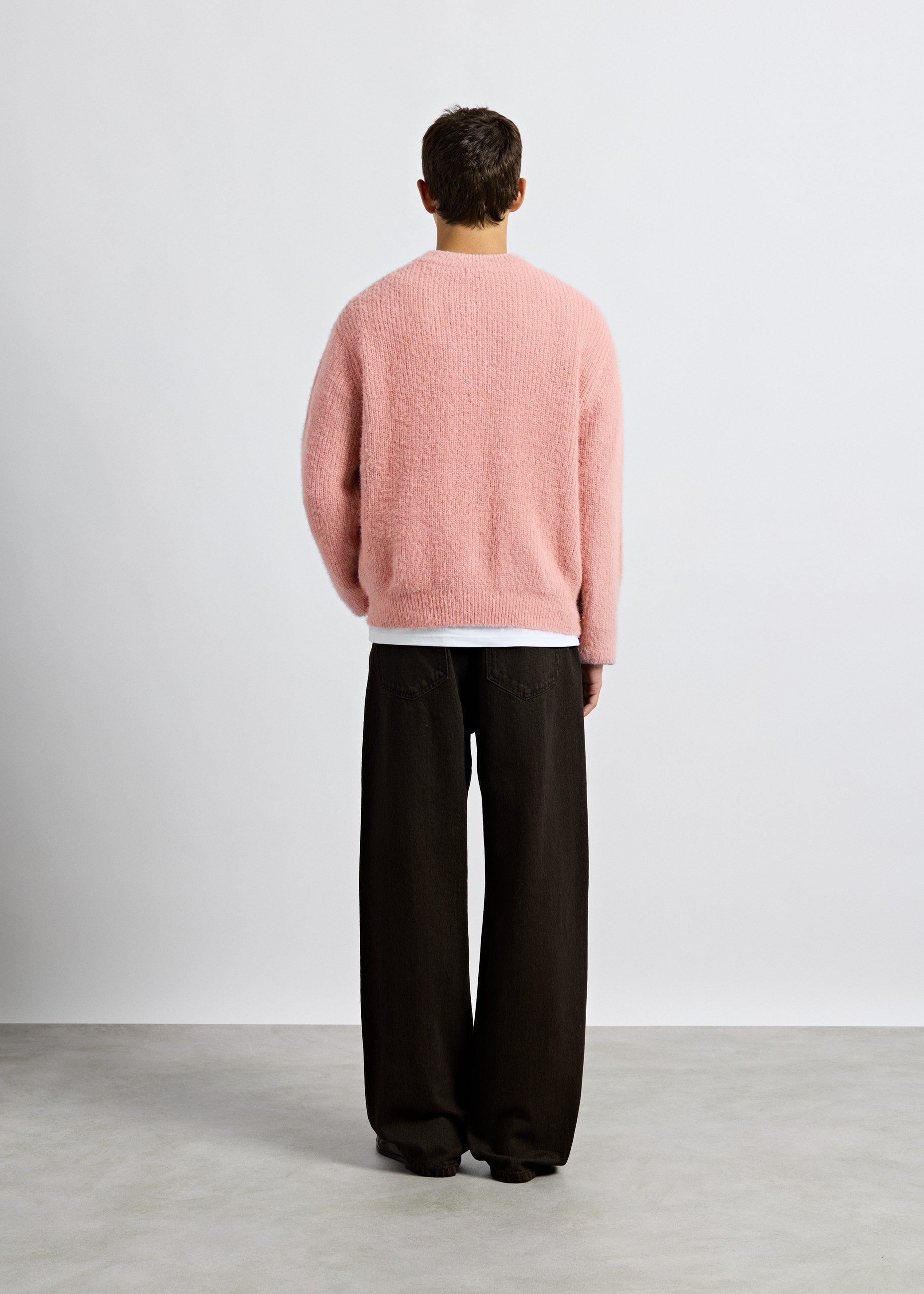 Fuzzy Knit Crewneck
