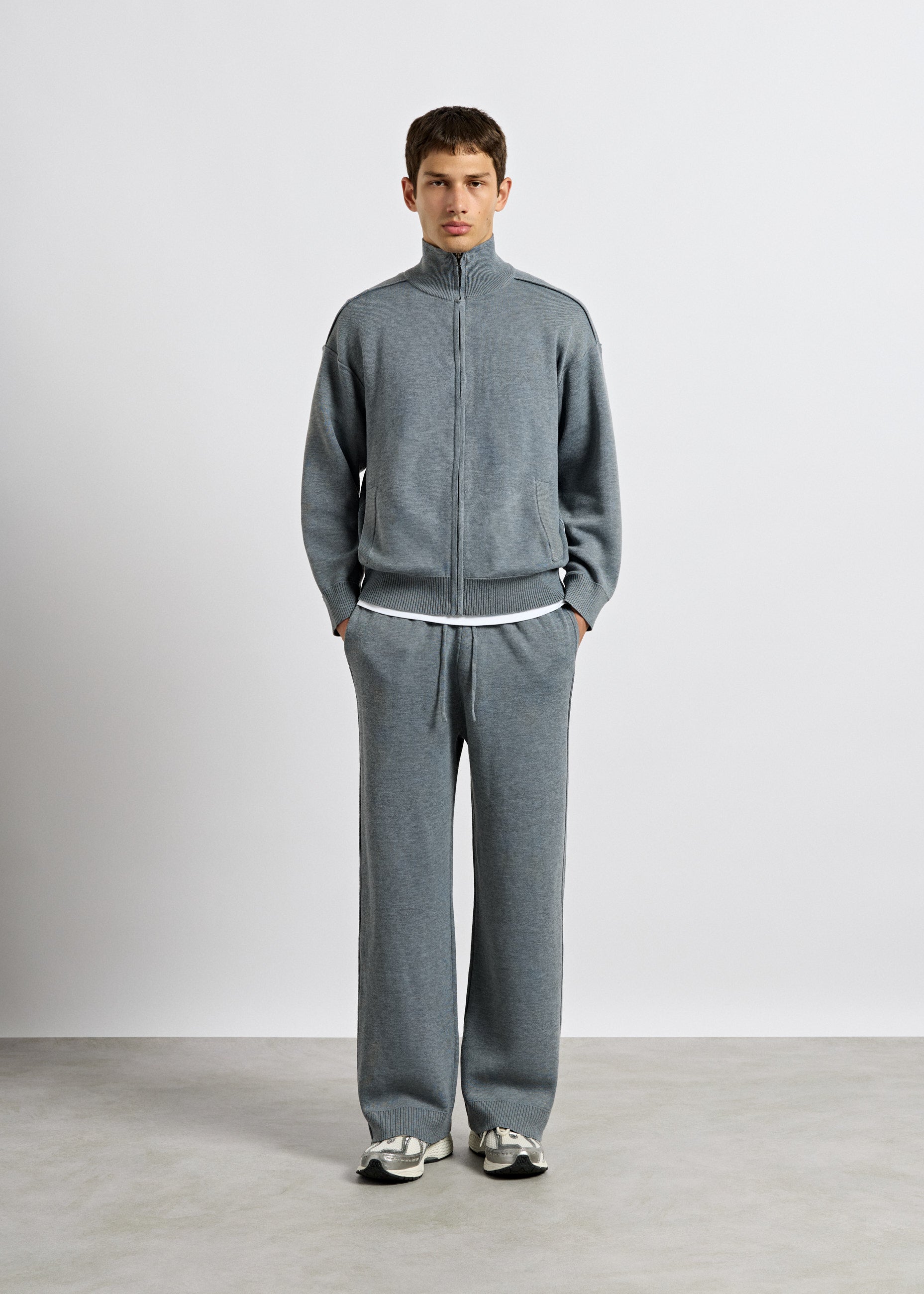 Knit Zip Jacket