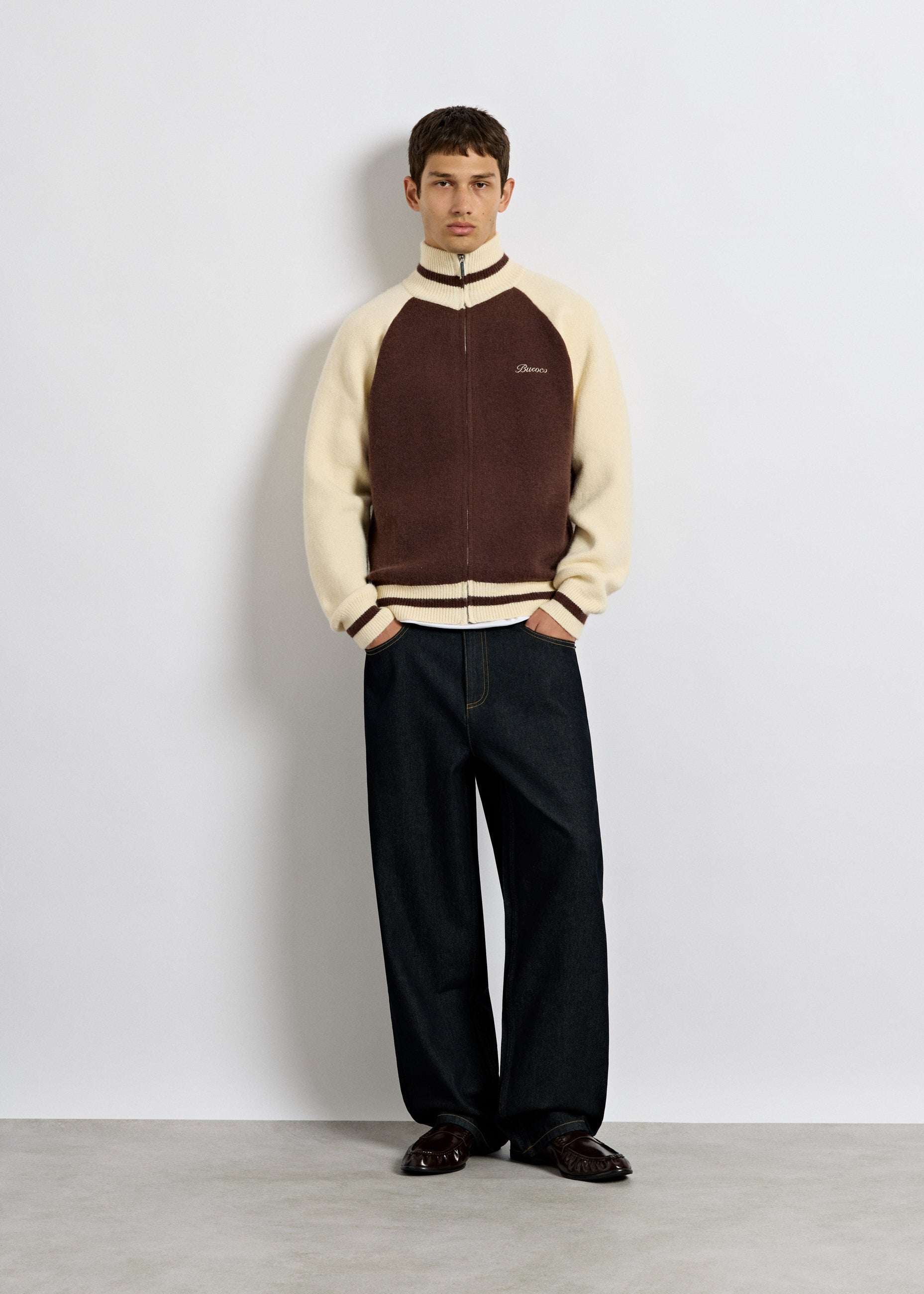 Knitted Zip Jacket