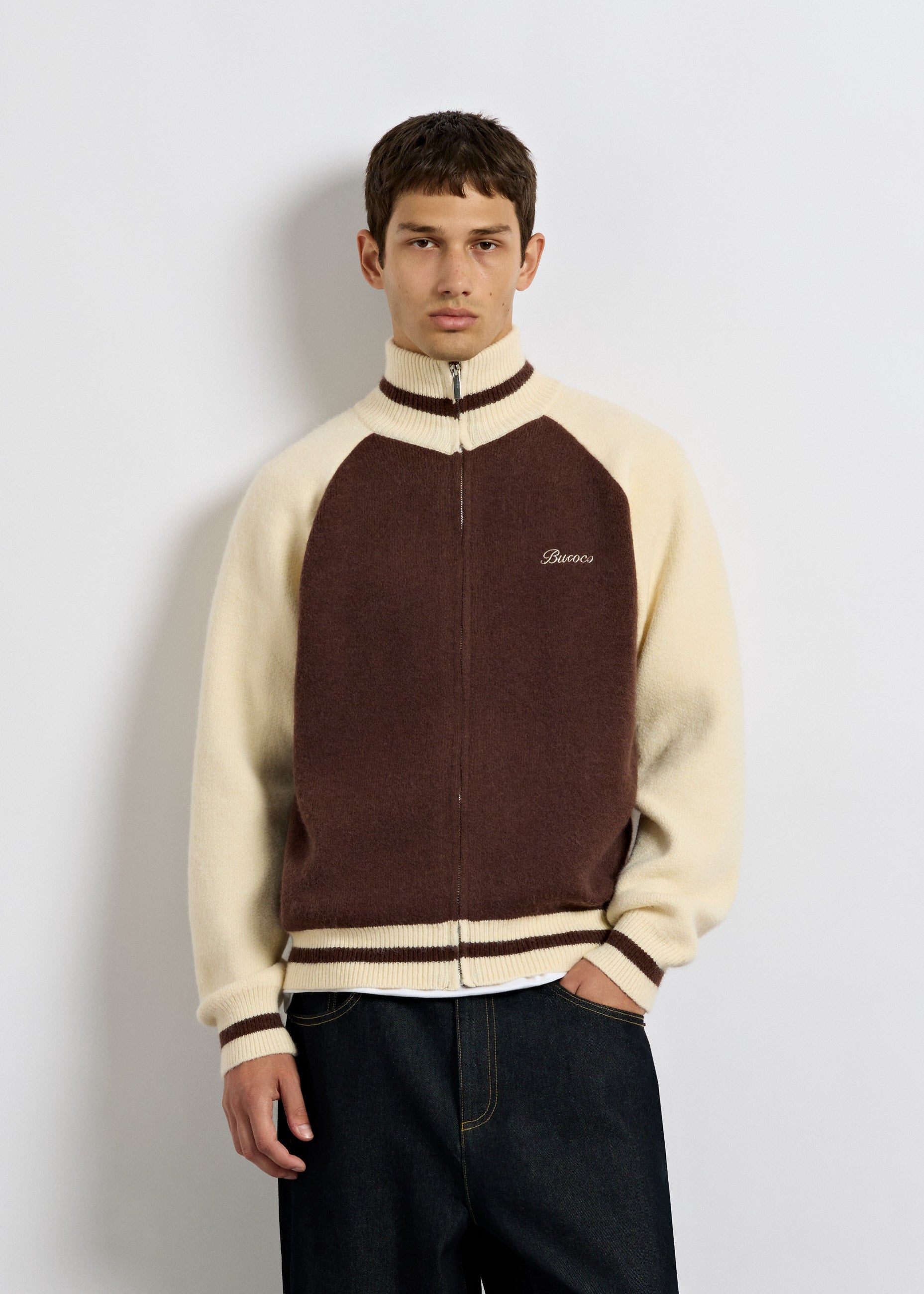Knitted Zip Jacket