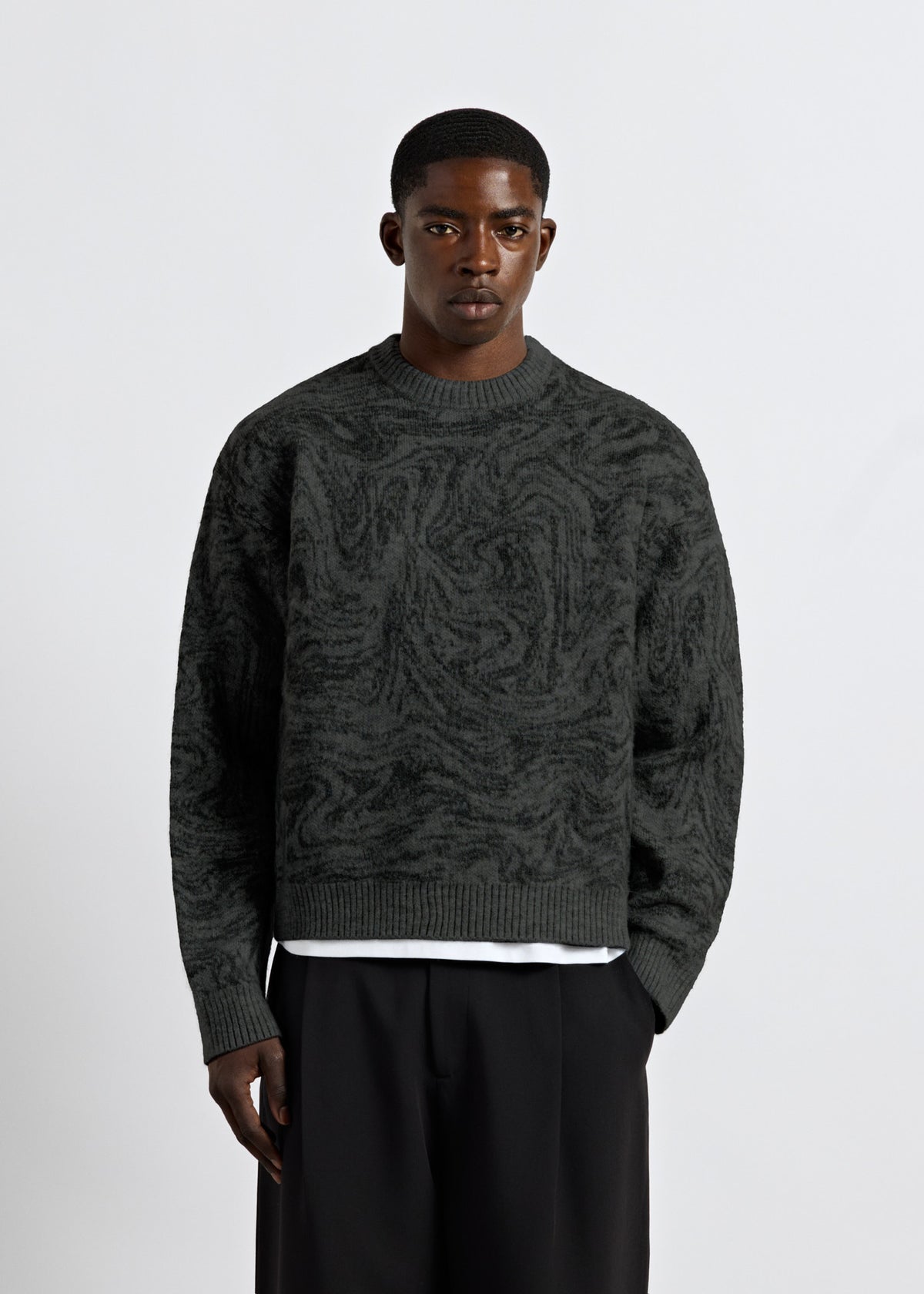 Swirl Crewneck Sweater