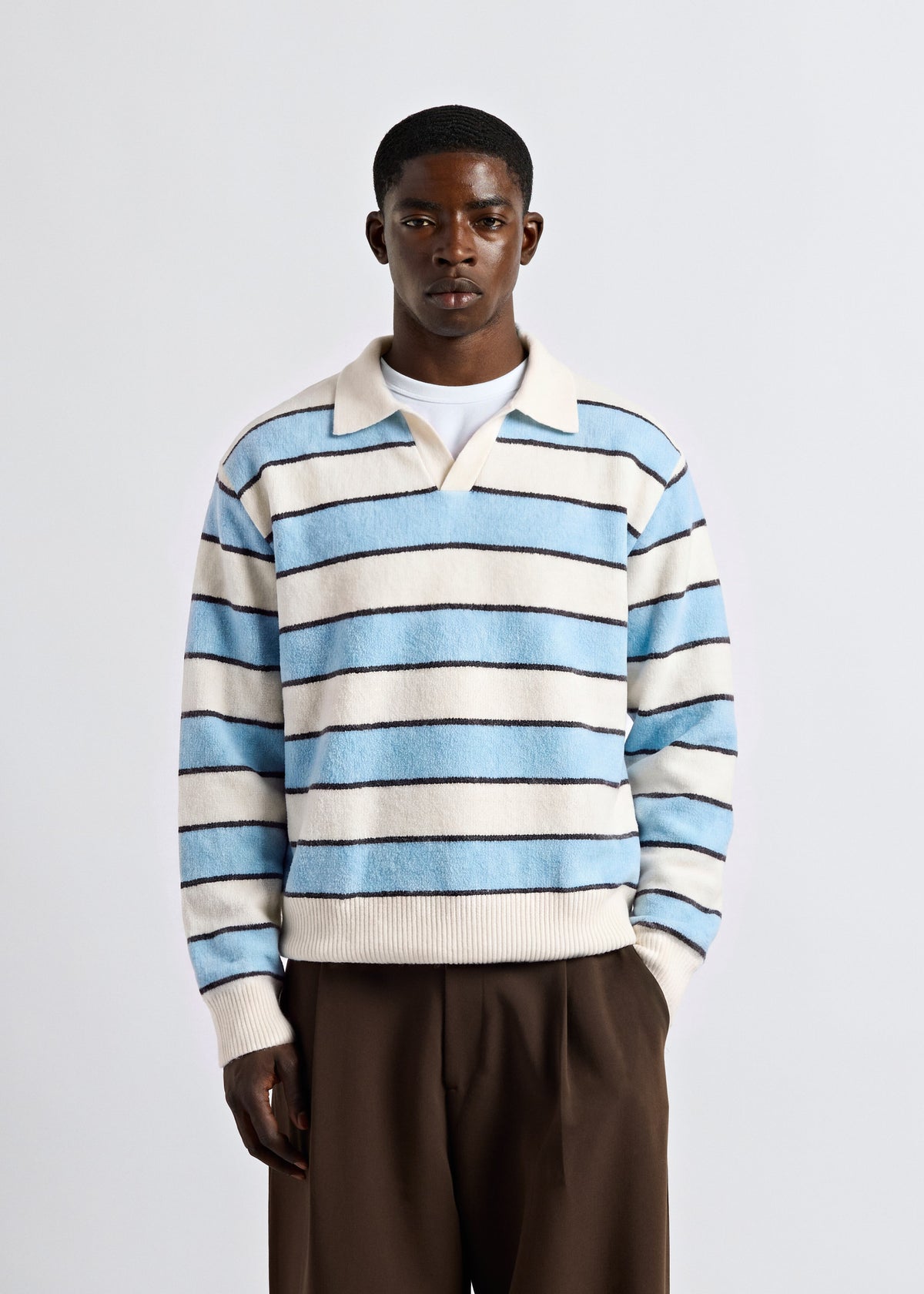 Striped Polo Longsleeve