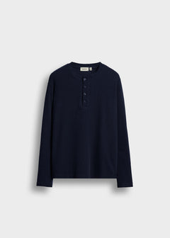 Rib Henley Longsleeve