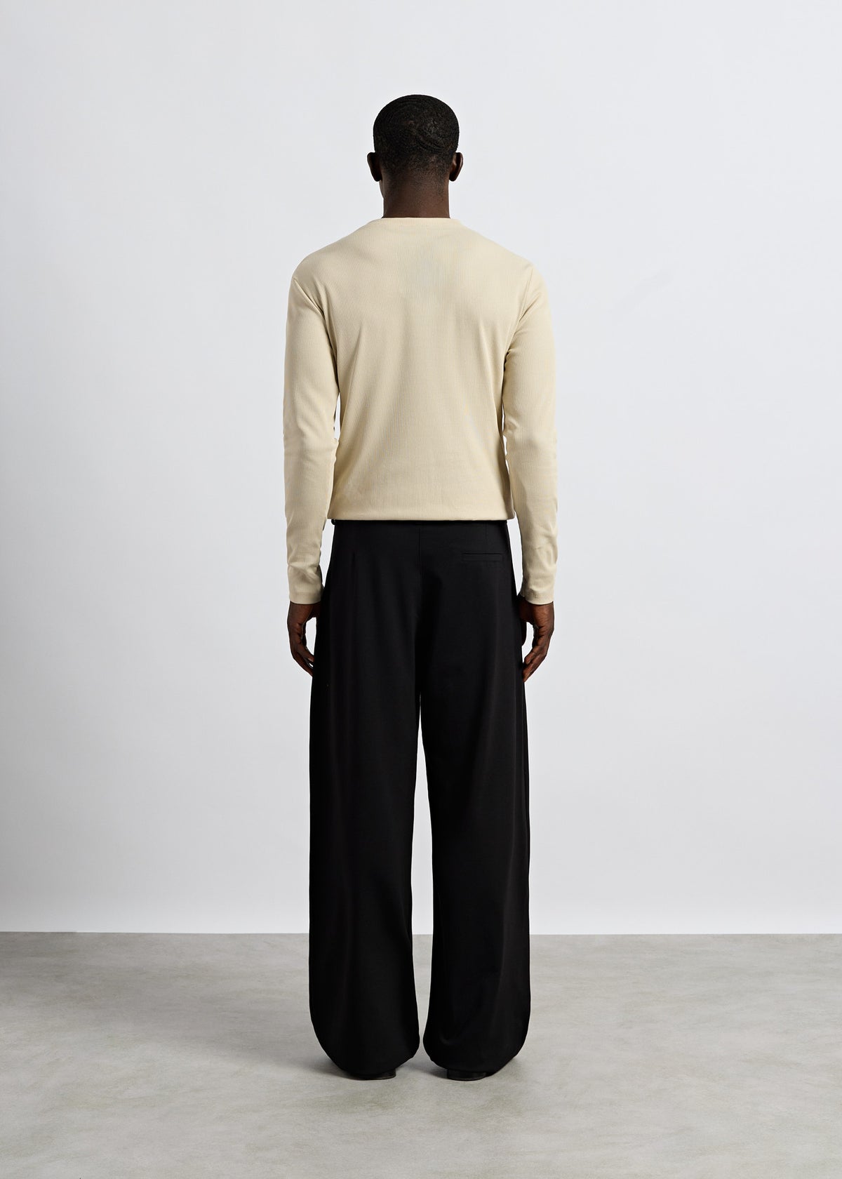 Rib Henley Longsleeve