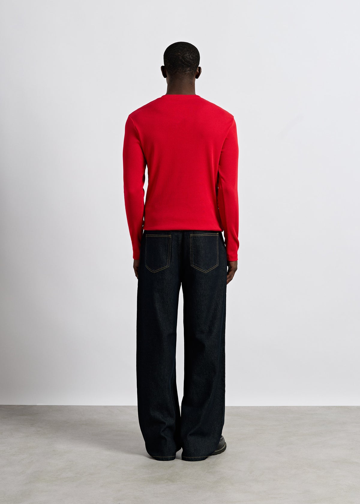 Rib Henley Longsleeve