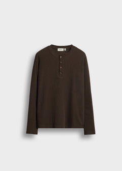 Rib Henley Longsleeve