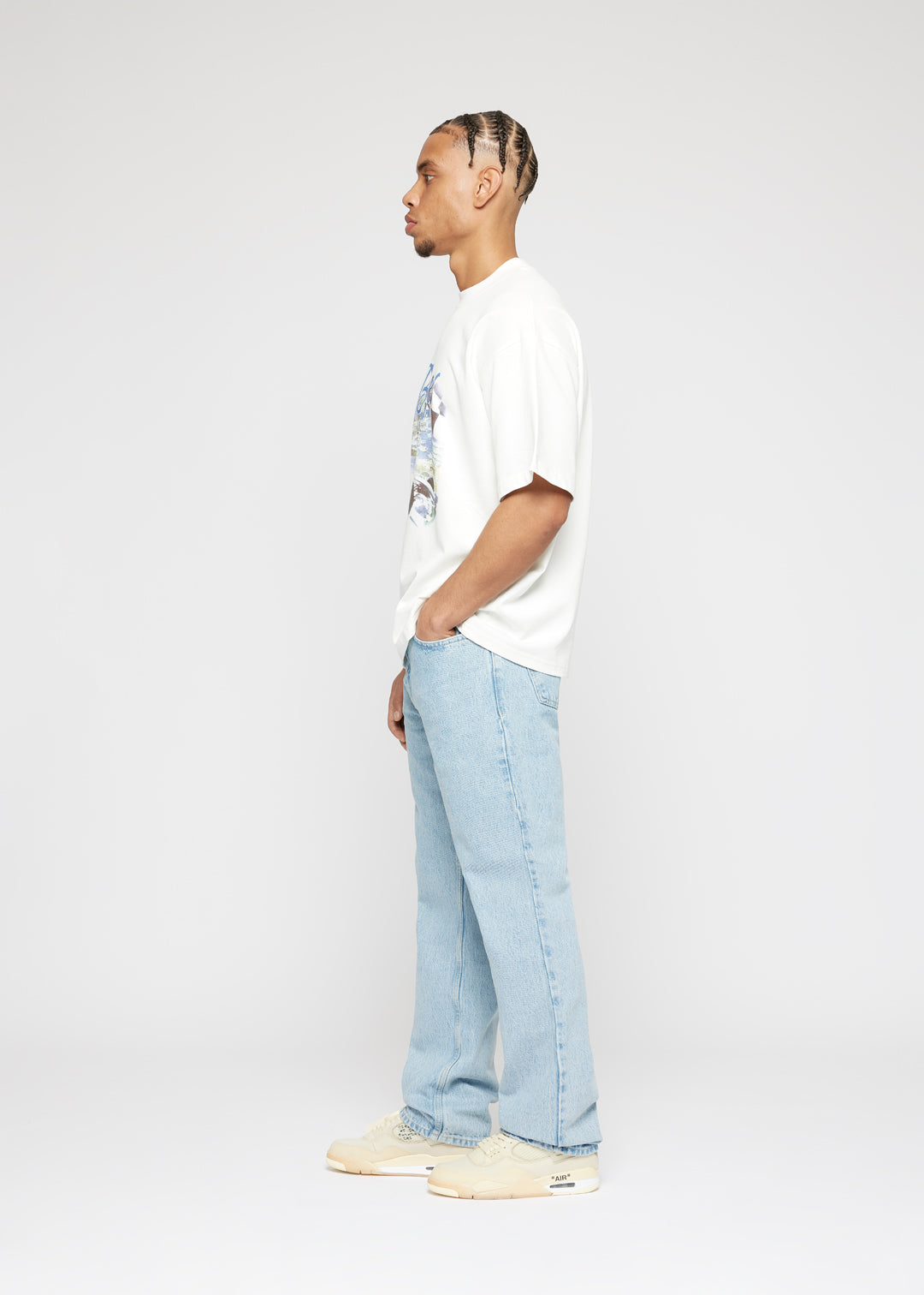 Basic straight jeans