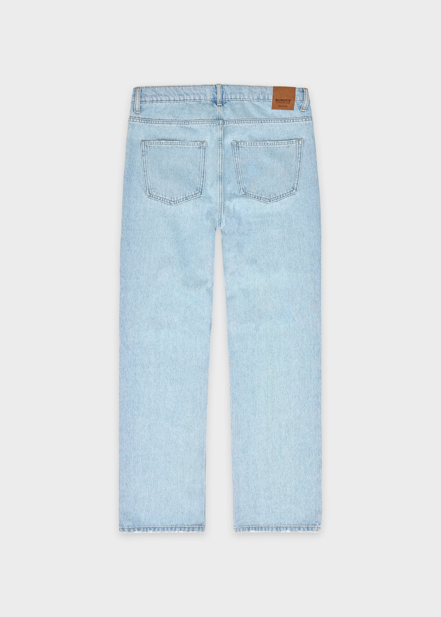 Basic straight jeans