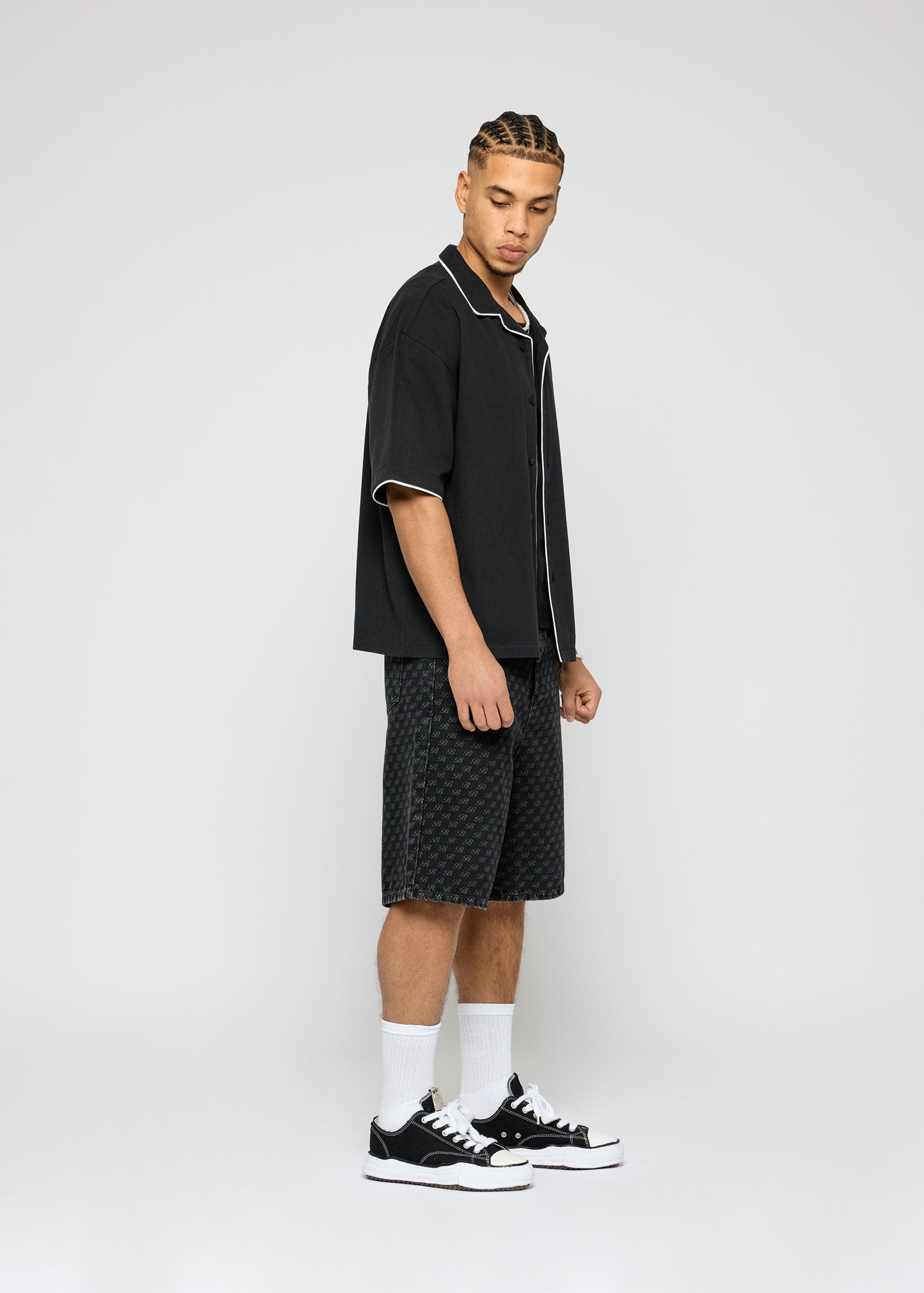 Marco Baggy Monogram Shorts