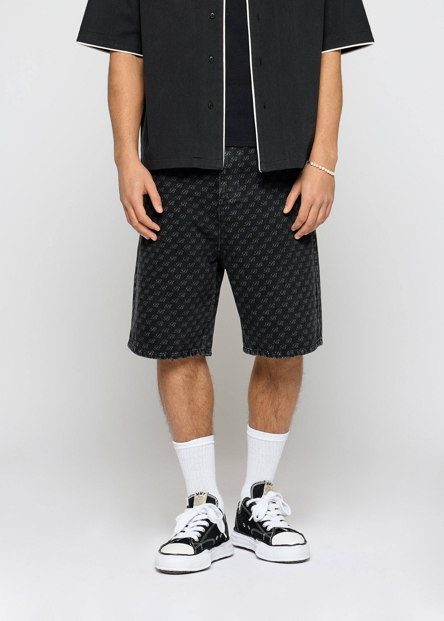 Marco Baggy Monogram Shorts