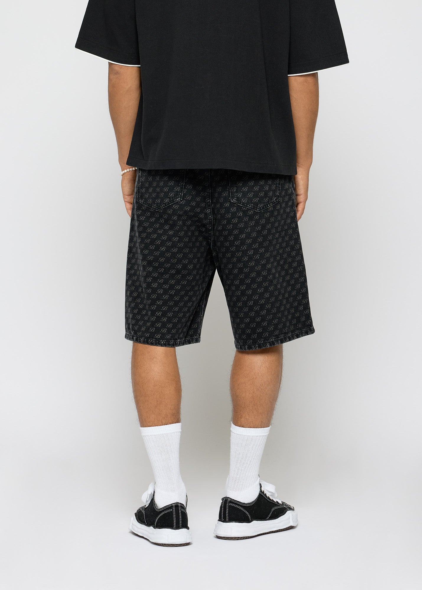Marco Baggy Monogram Shorts