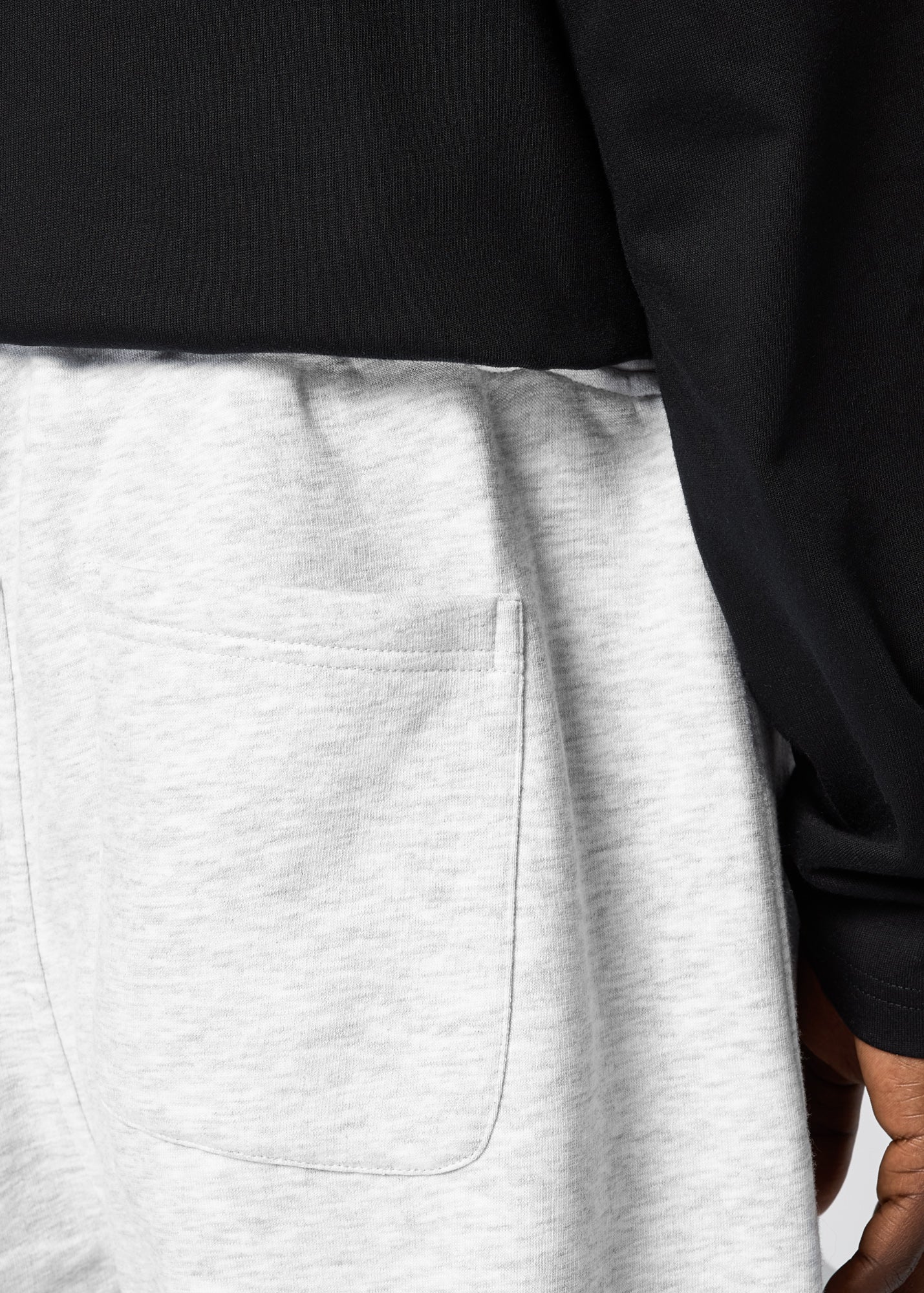 Wide-leg sweatpants