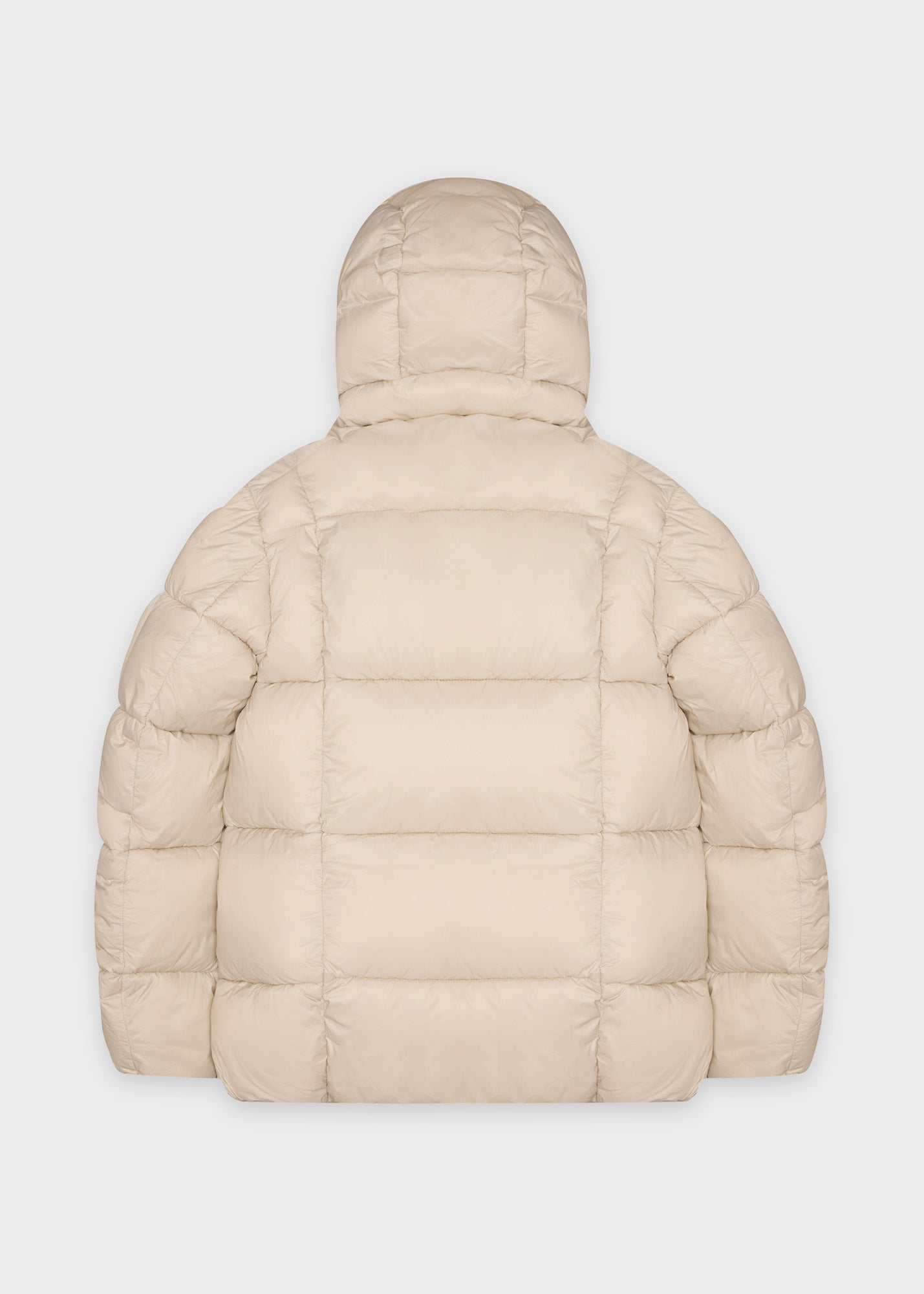 Glossy Nylon Puffer Jacket