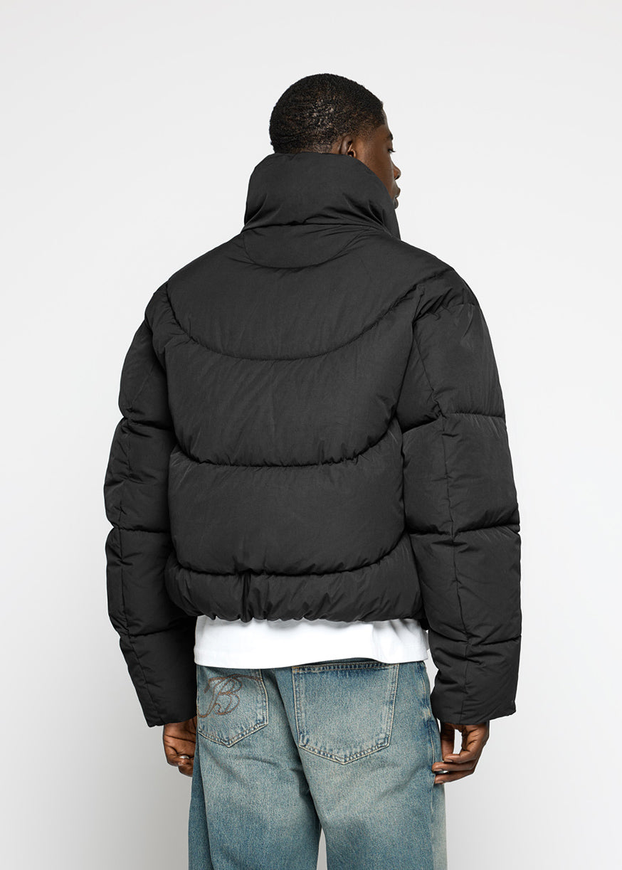 Matte Nylon Puffer Jacket