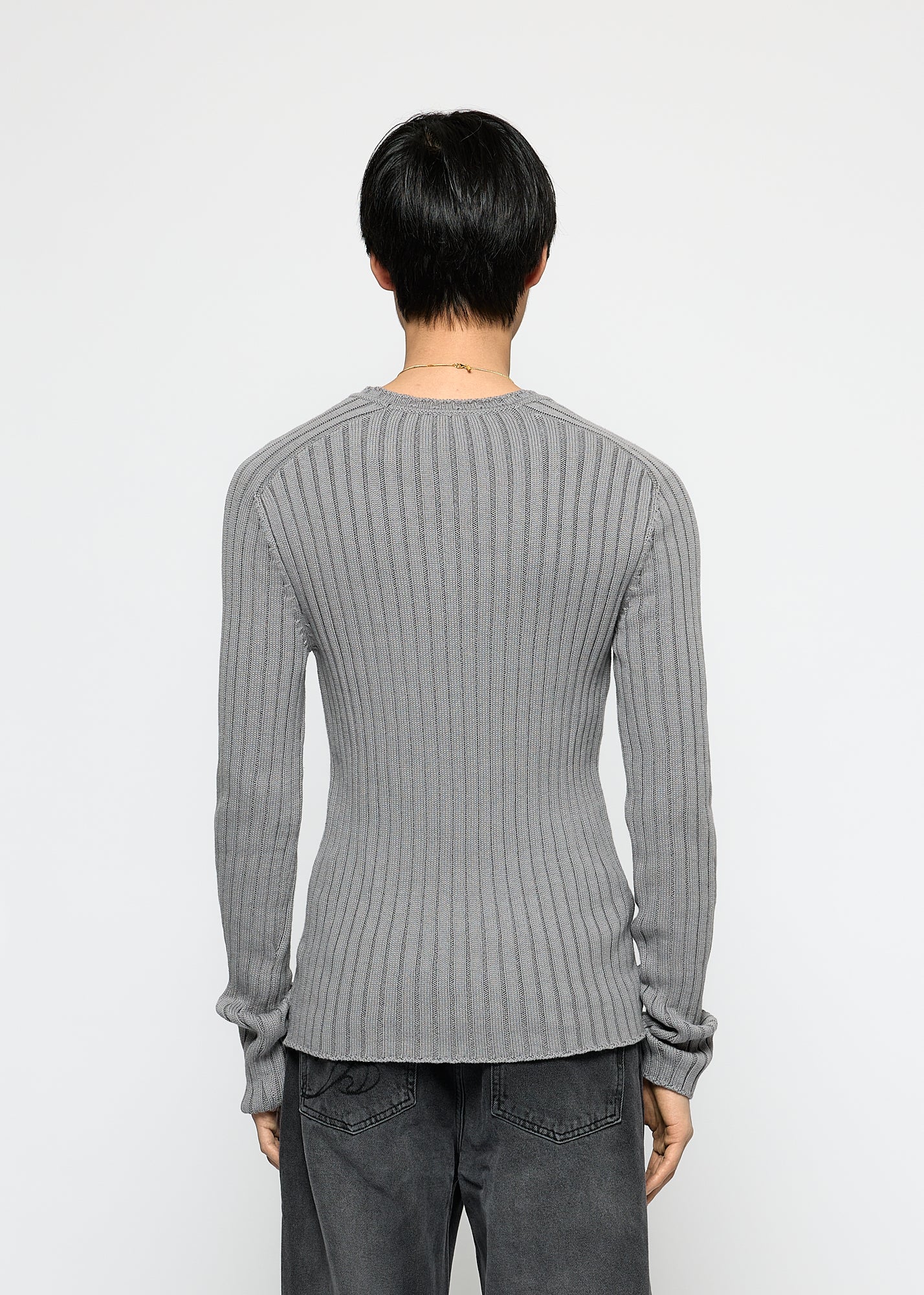 Ribbed Knit Sweater