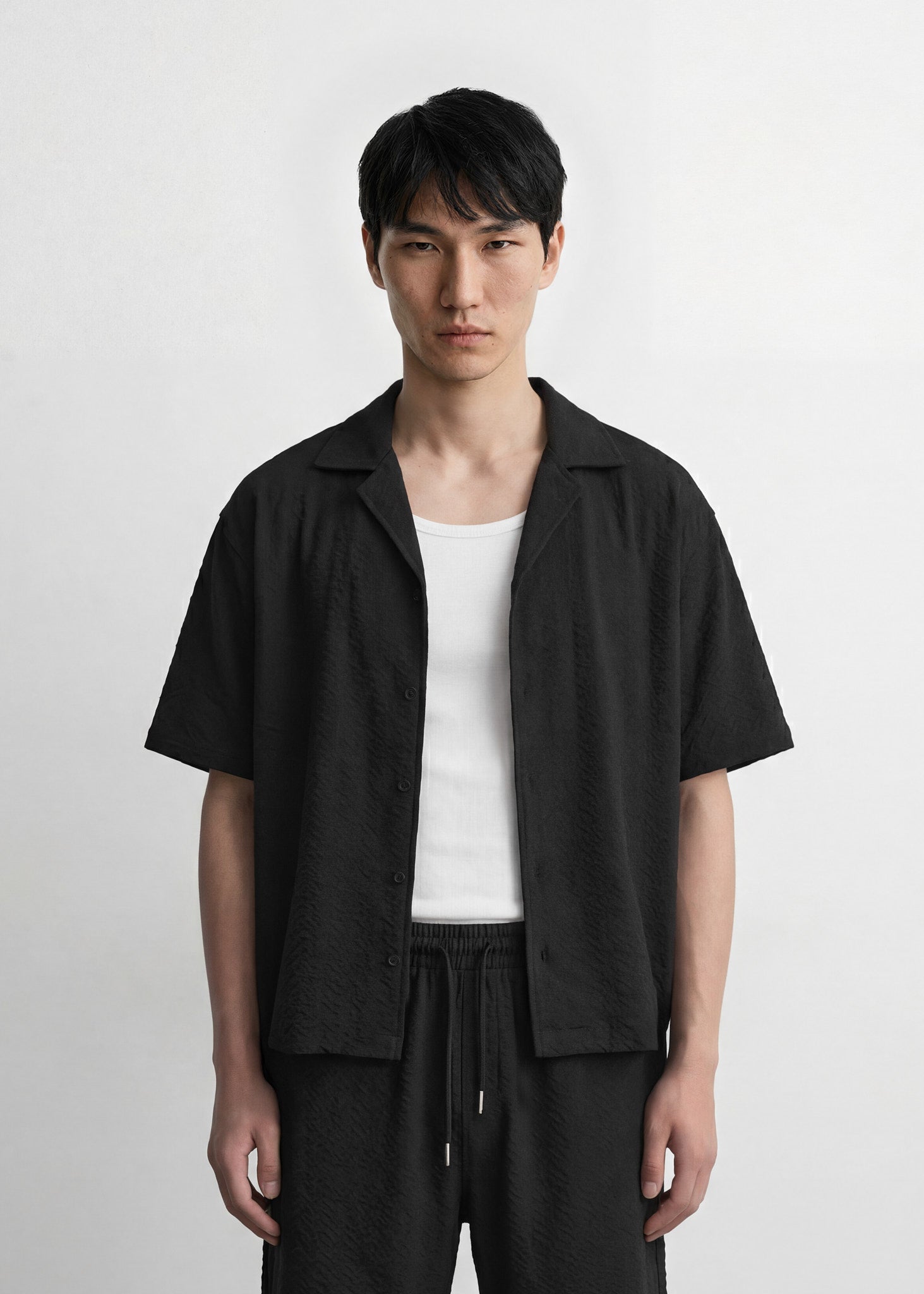 Gestructureerd shirt