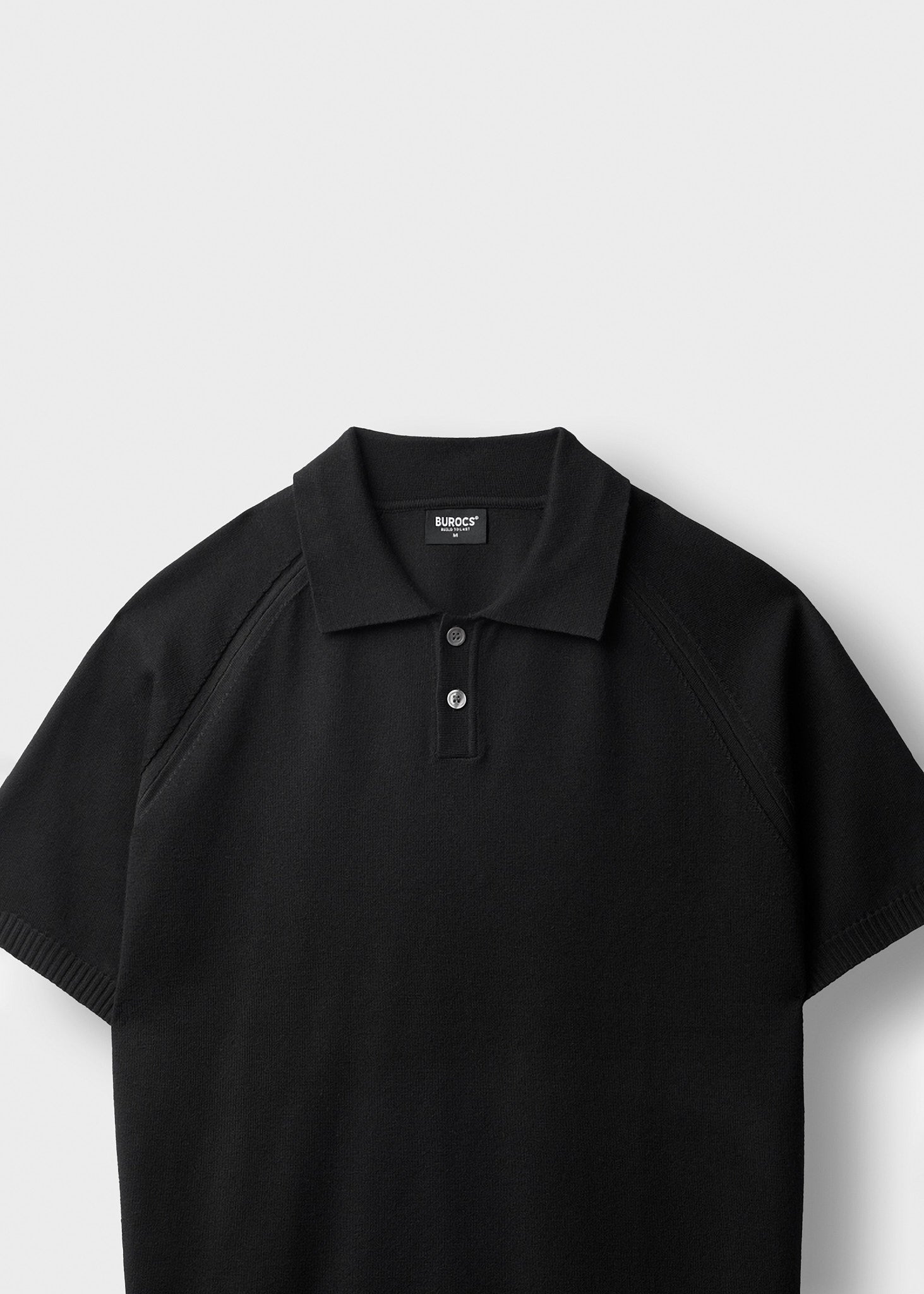 Fine Knit Polo T-Shirt