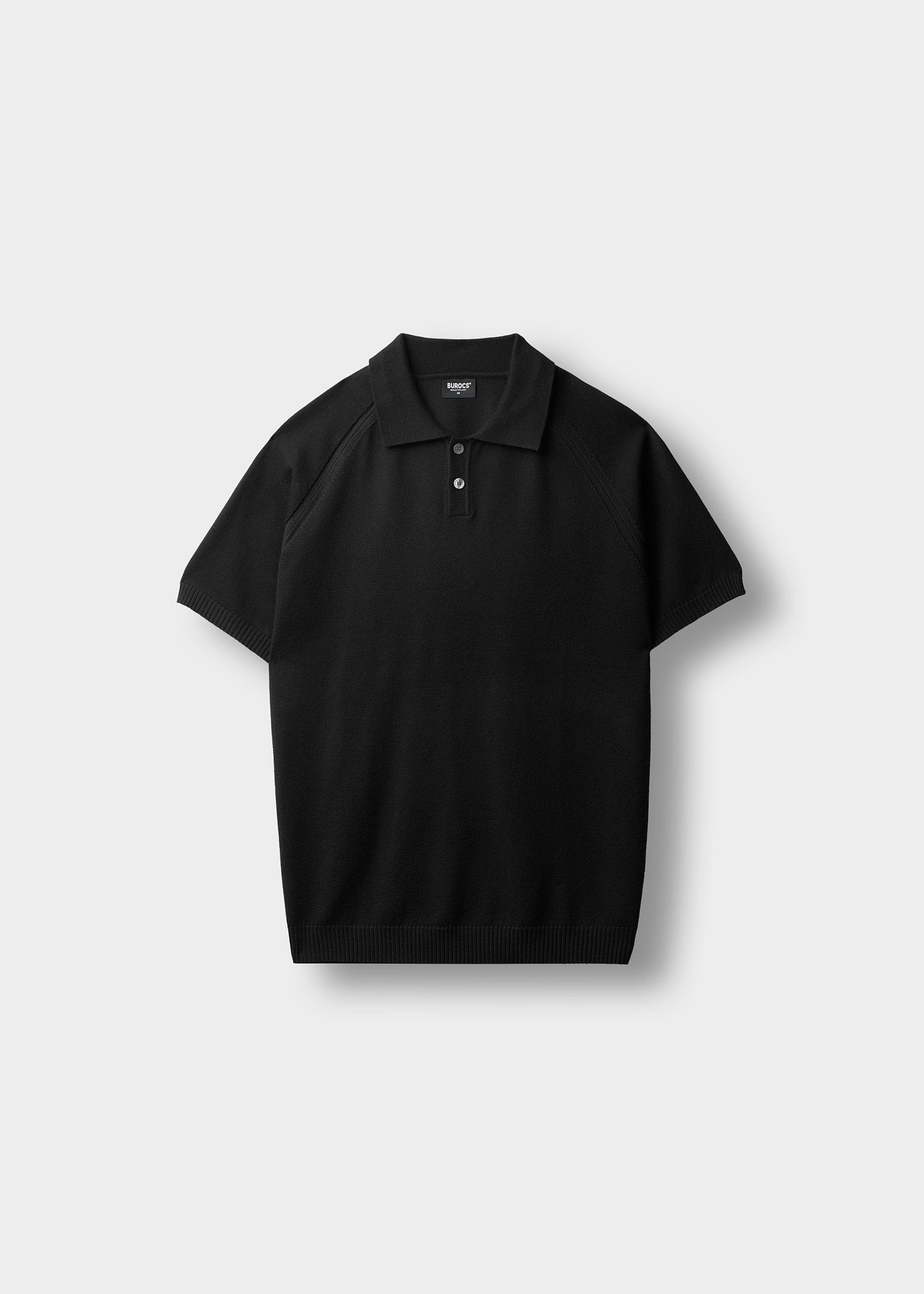 Fine Knit Polo T-Shirt
